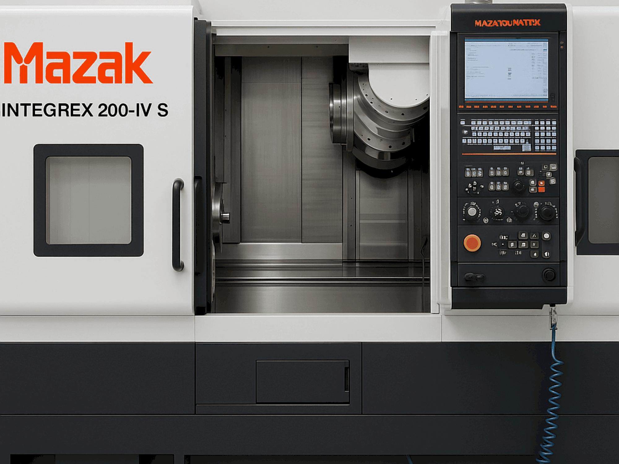 Masina Mazak Integer 200-IV S x 1000 eestvaade