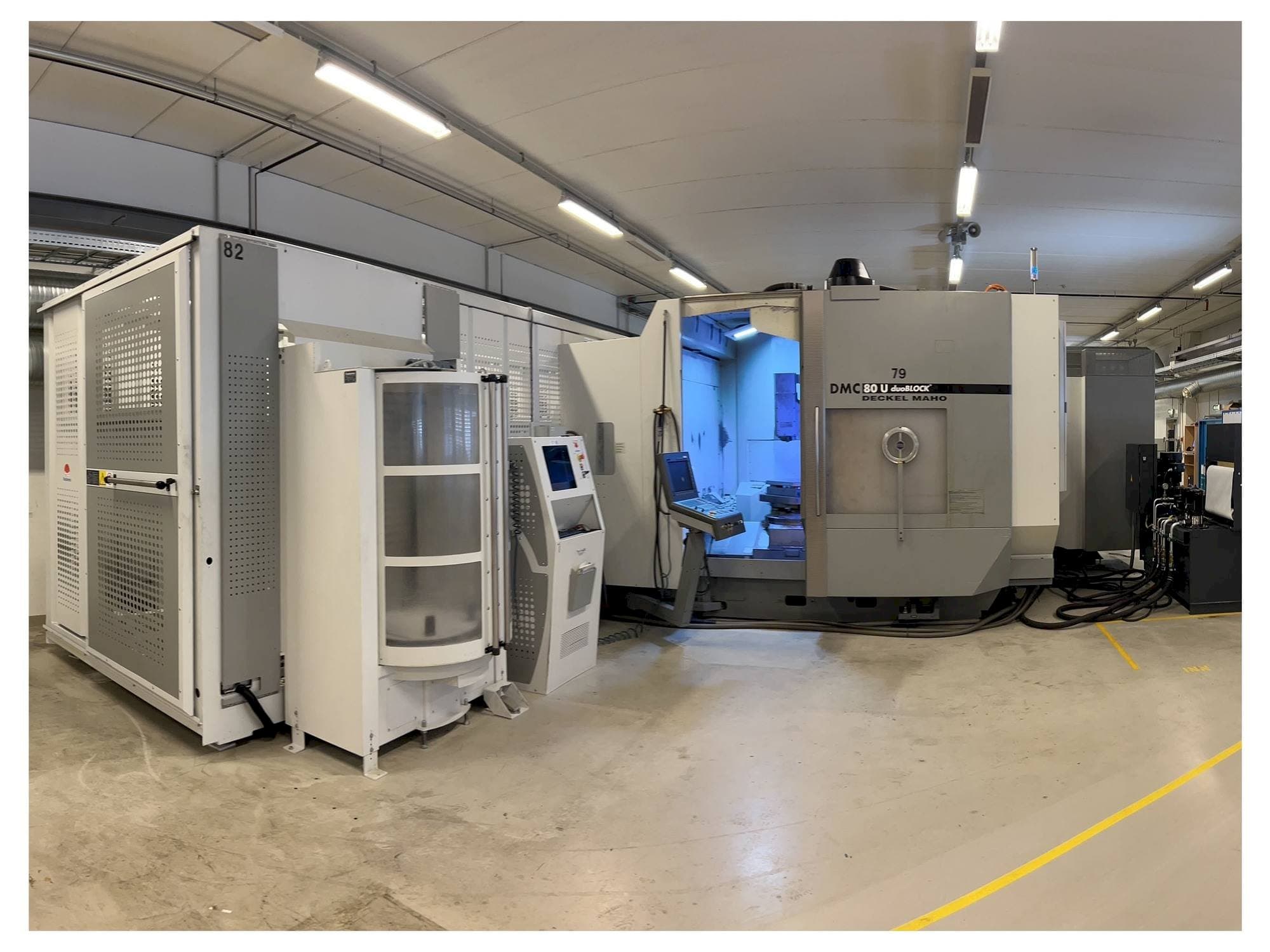 Masina DMG DMC 80 U duoBLOCK eestvaade