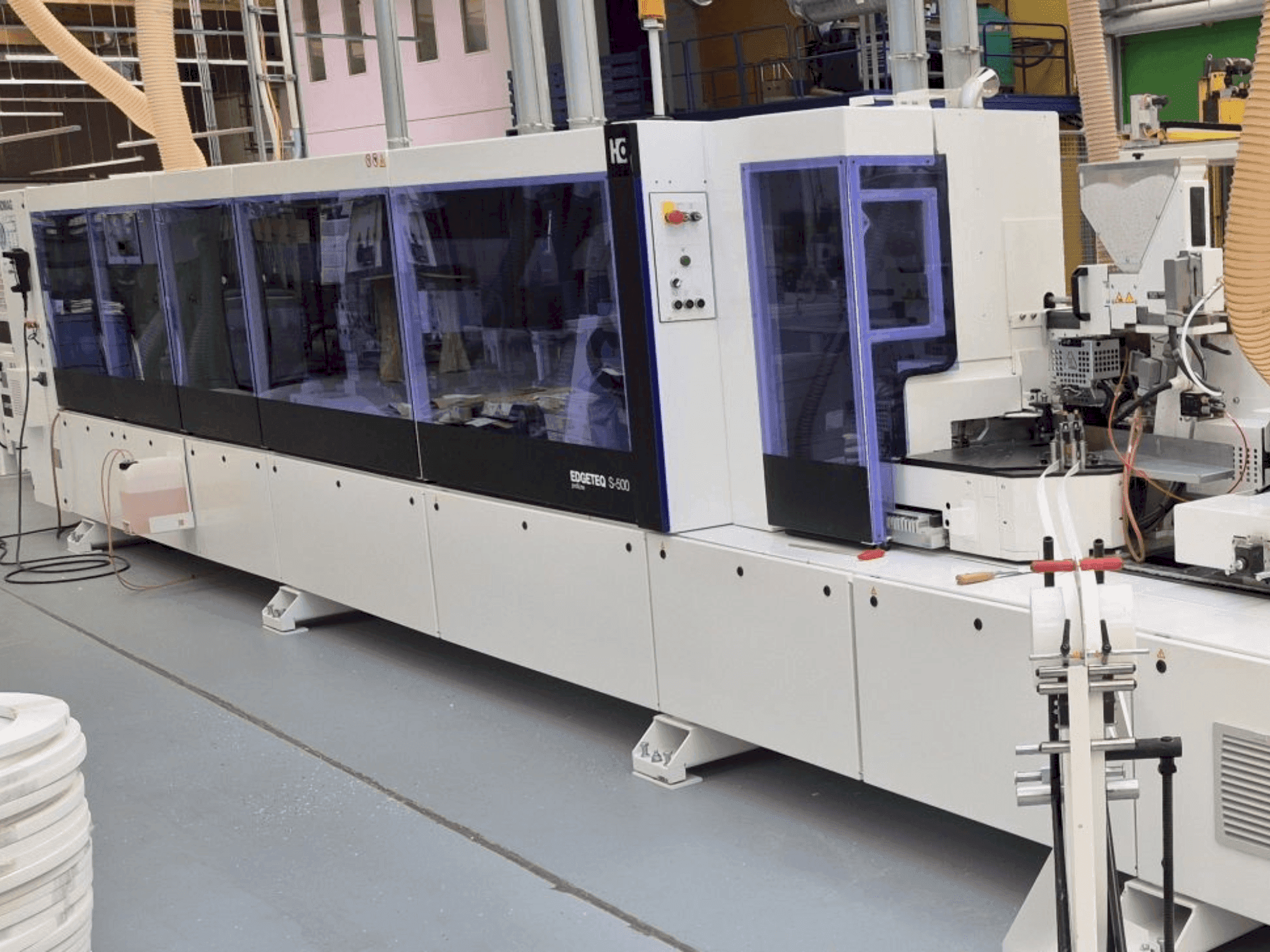 Masina HOMAG EDGETEC S-500 eestvaade