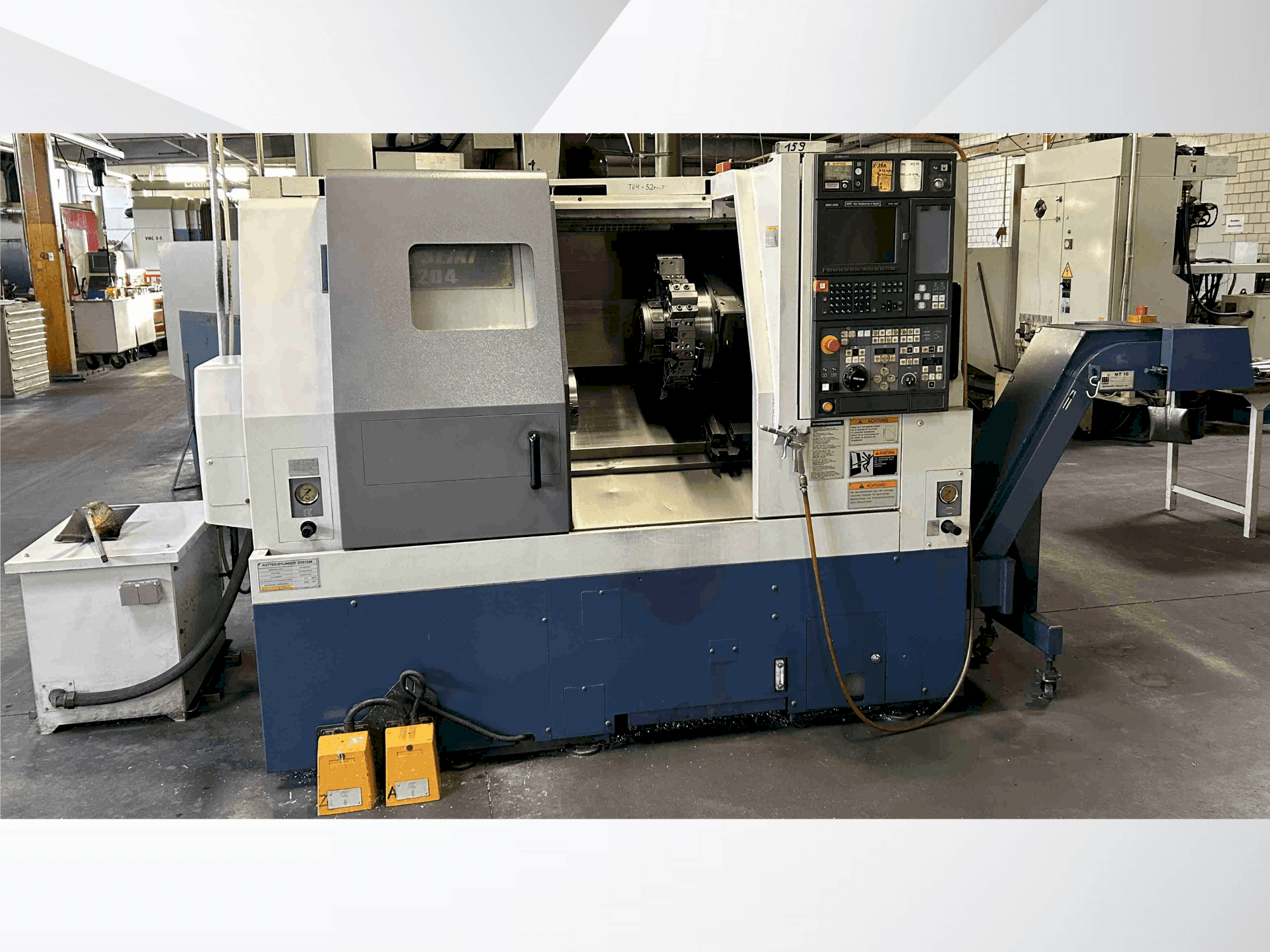 Masina MORI SEIKI SL-204 MC   eestvaade