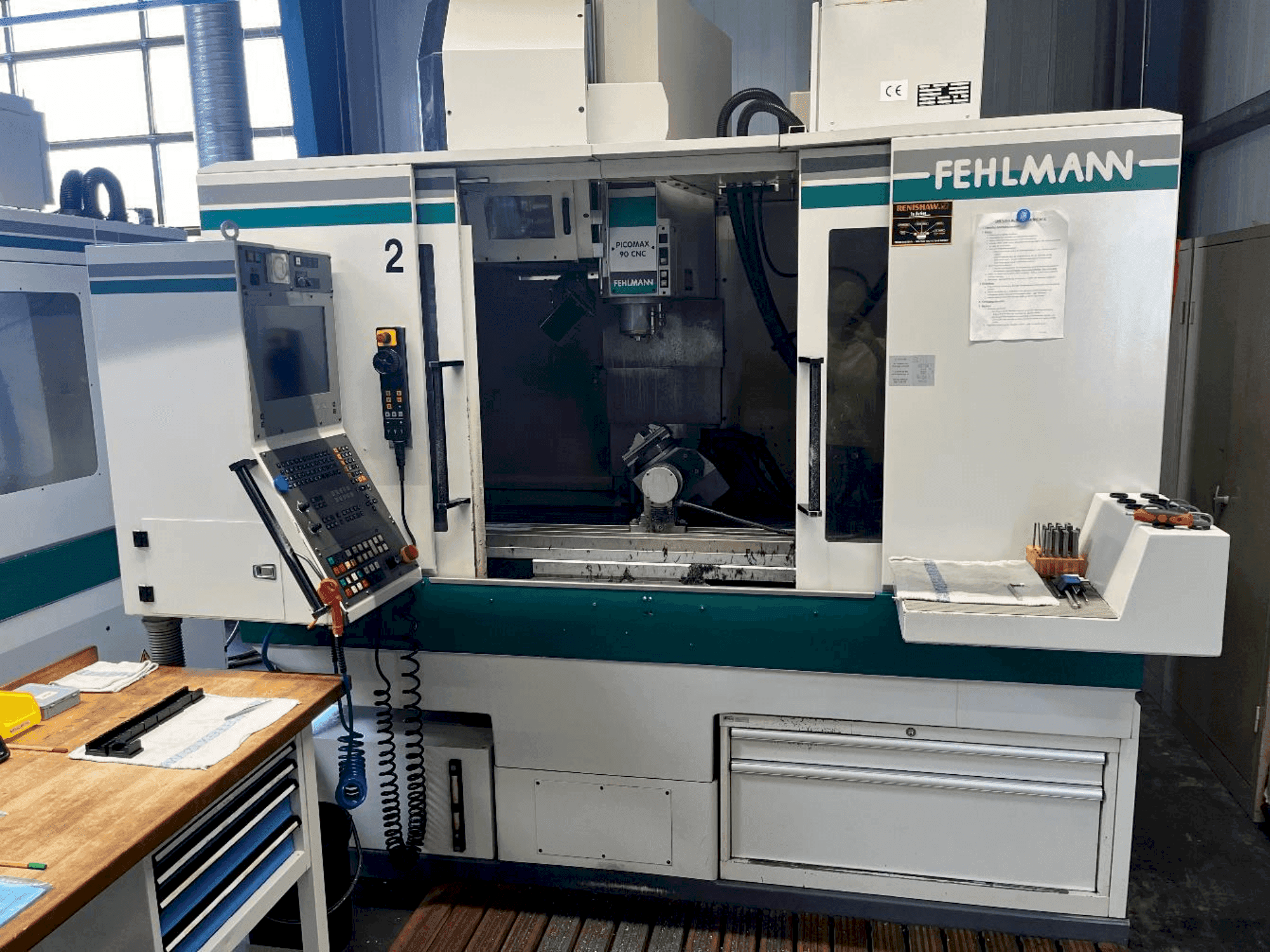 Masina FEHLMANN Picomax 90 CNC eestvaade