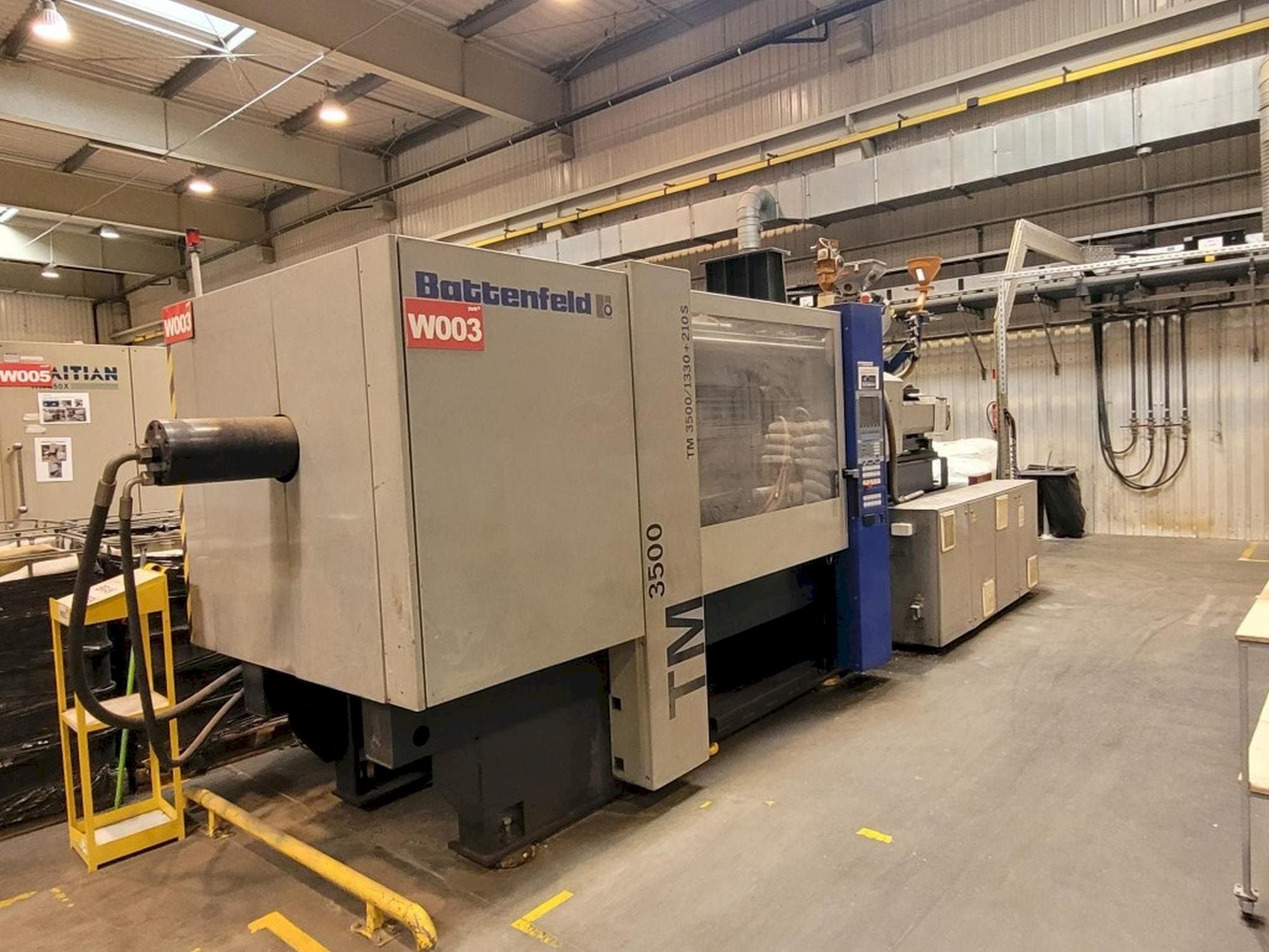 Masina Battenfeld TM 3500/1330+210S eestvaade