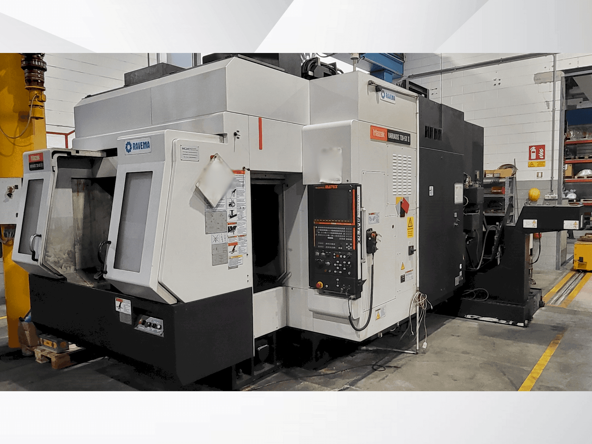 Masina Mazak VARIAXIS 730 II 5X eestvaade