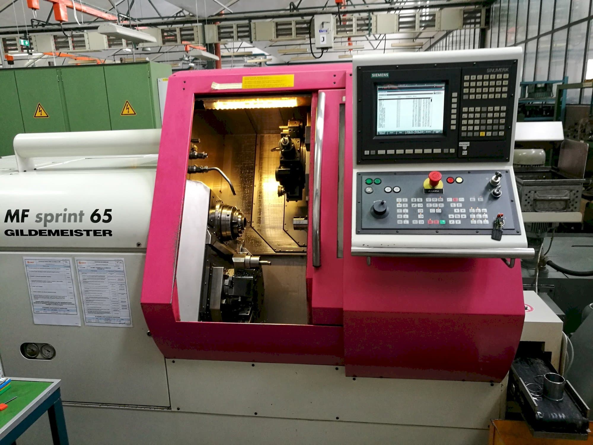 Masina Gildemeister MF Sprint 65 eestvaade