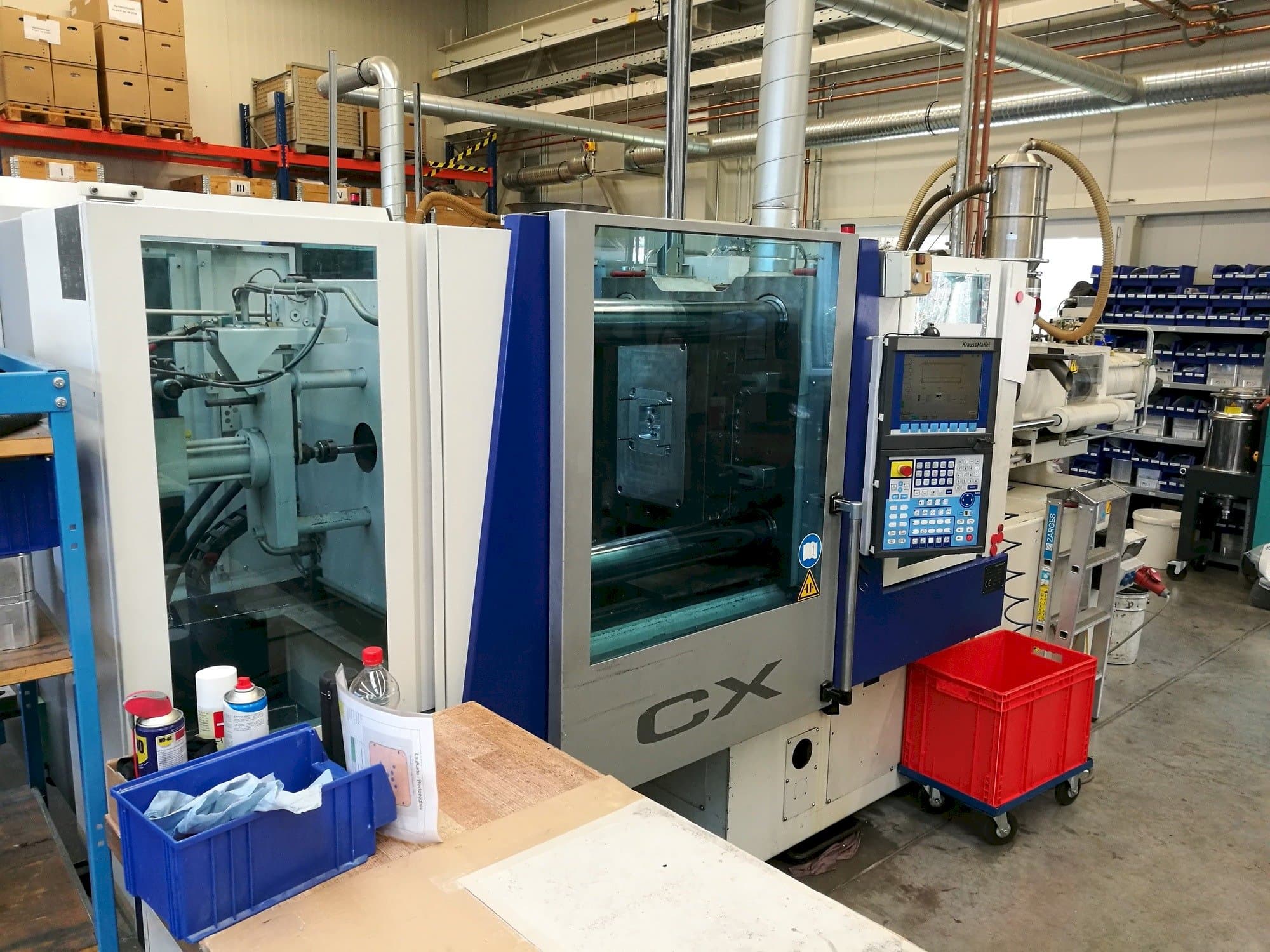 Masina Krauss Maffei 160-1000 CX eestvaade