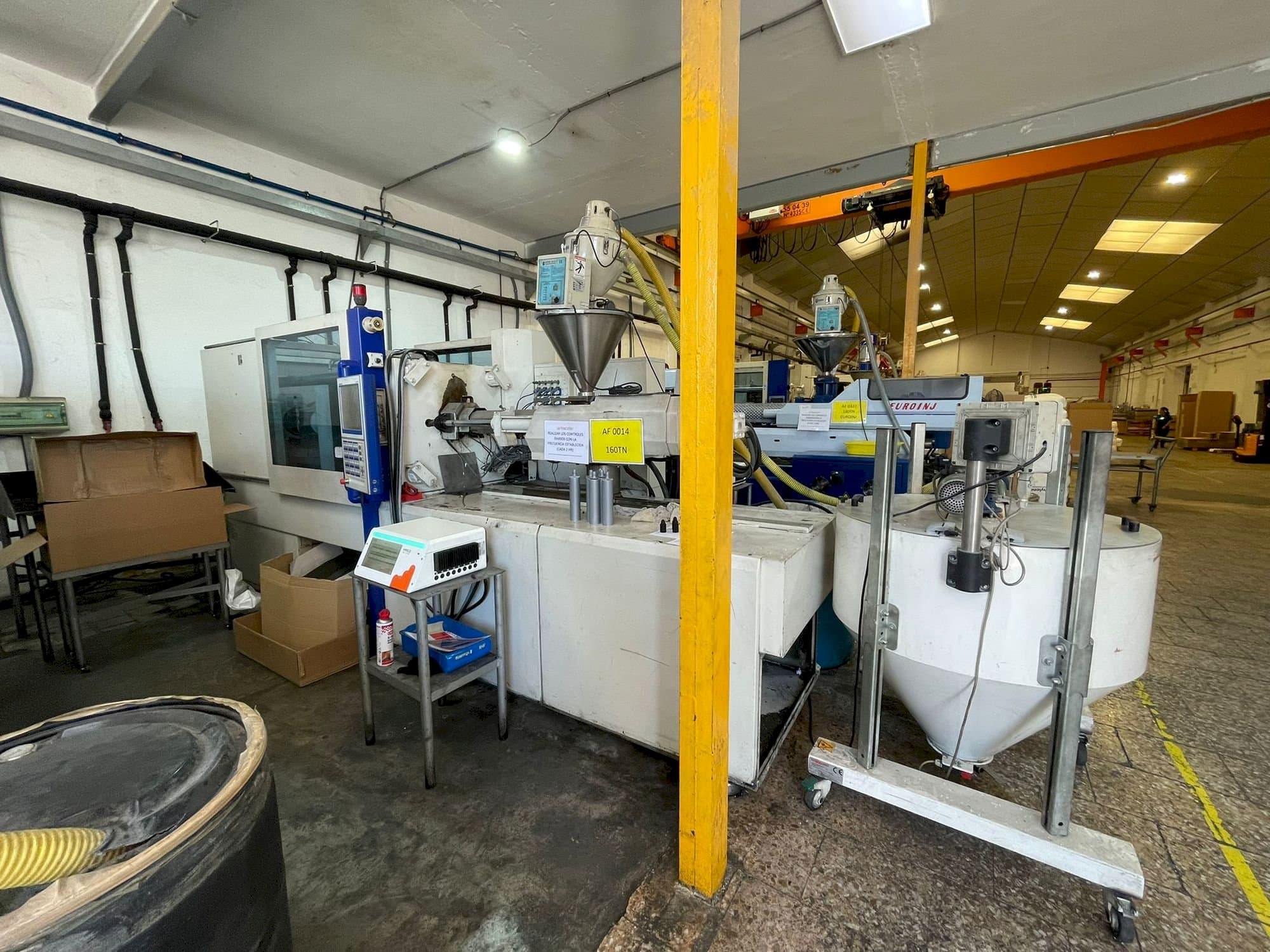 Masina Battenfeld HM 160/525 E eestvaade