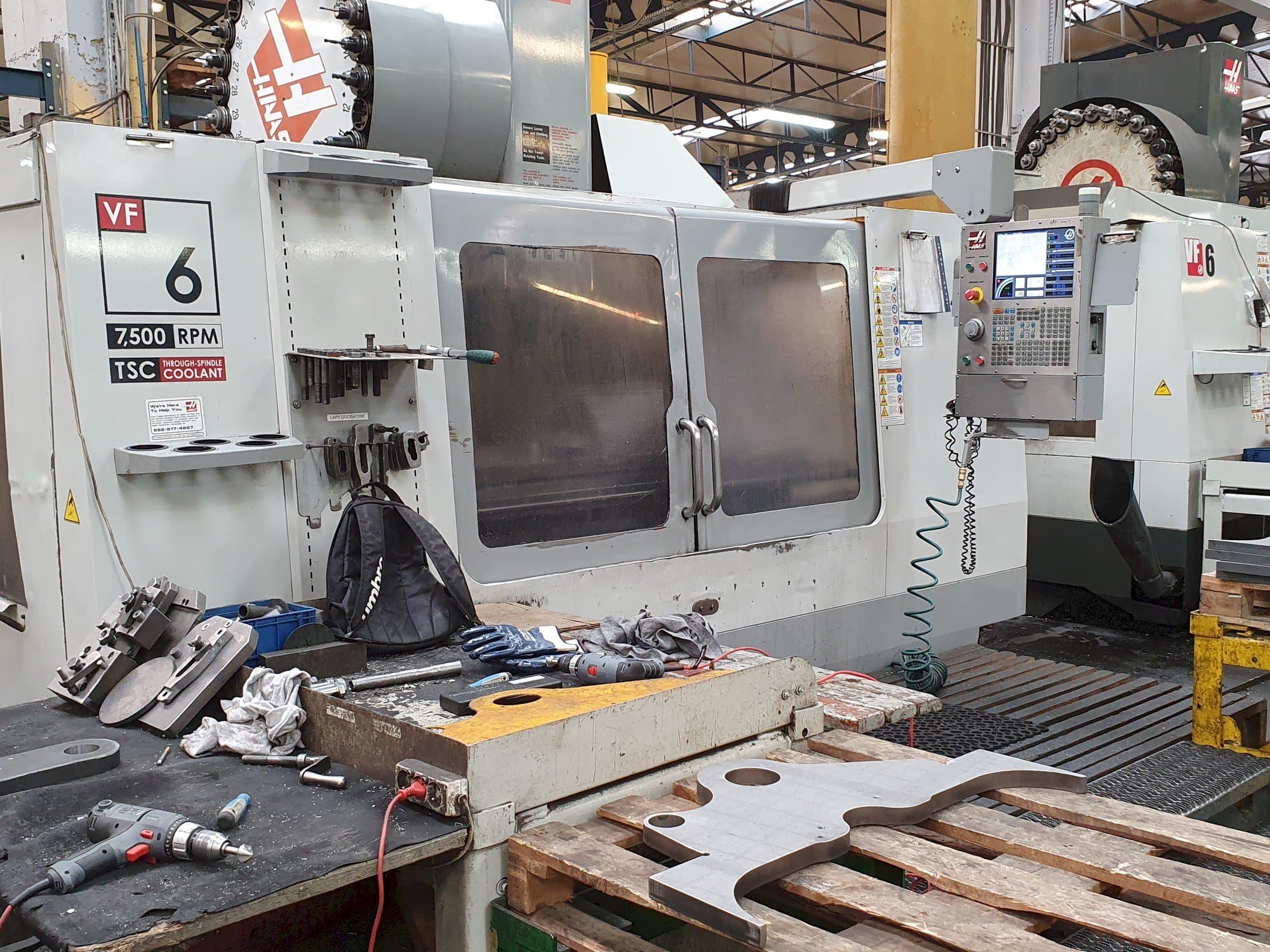 Masina HAAS VF-6 / 50HE eestvaade