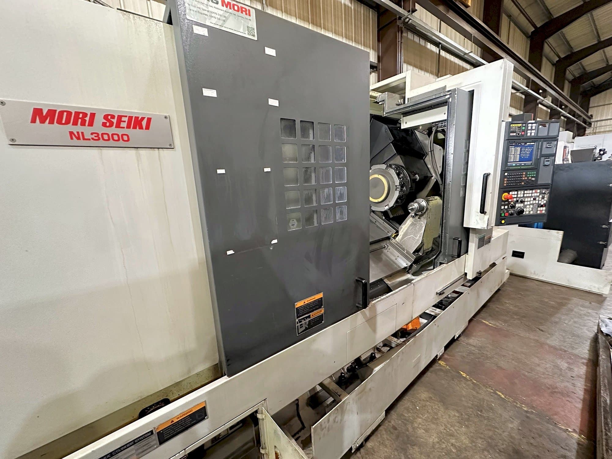Masina MORI SEIKI NL3000Y/1250 eestvaade