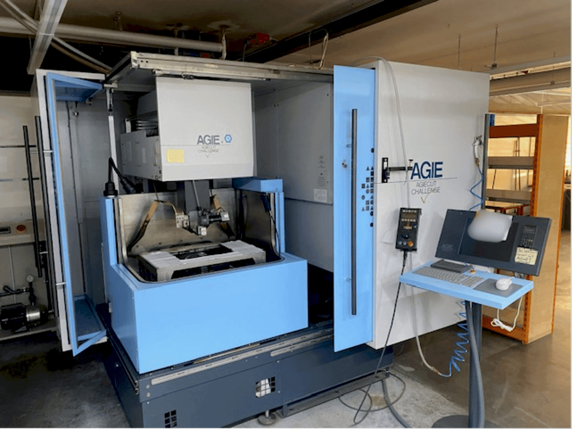 Masina AGIE Agiecut Challenge V2 eestvaade