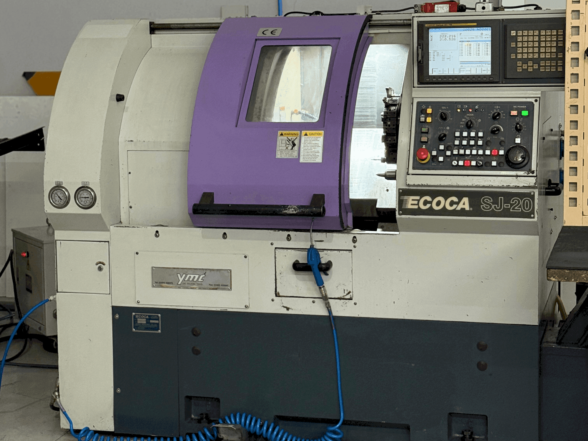 Masina ECOCA SJ-20 eestvaade