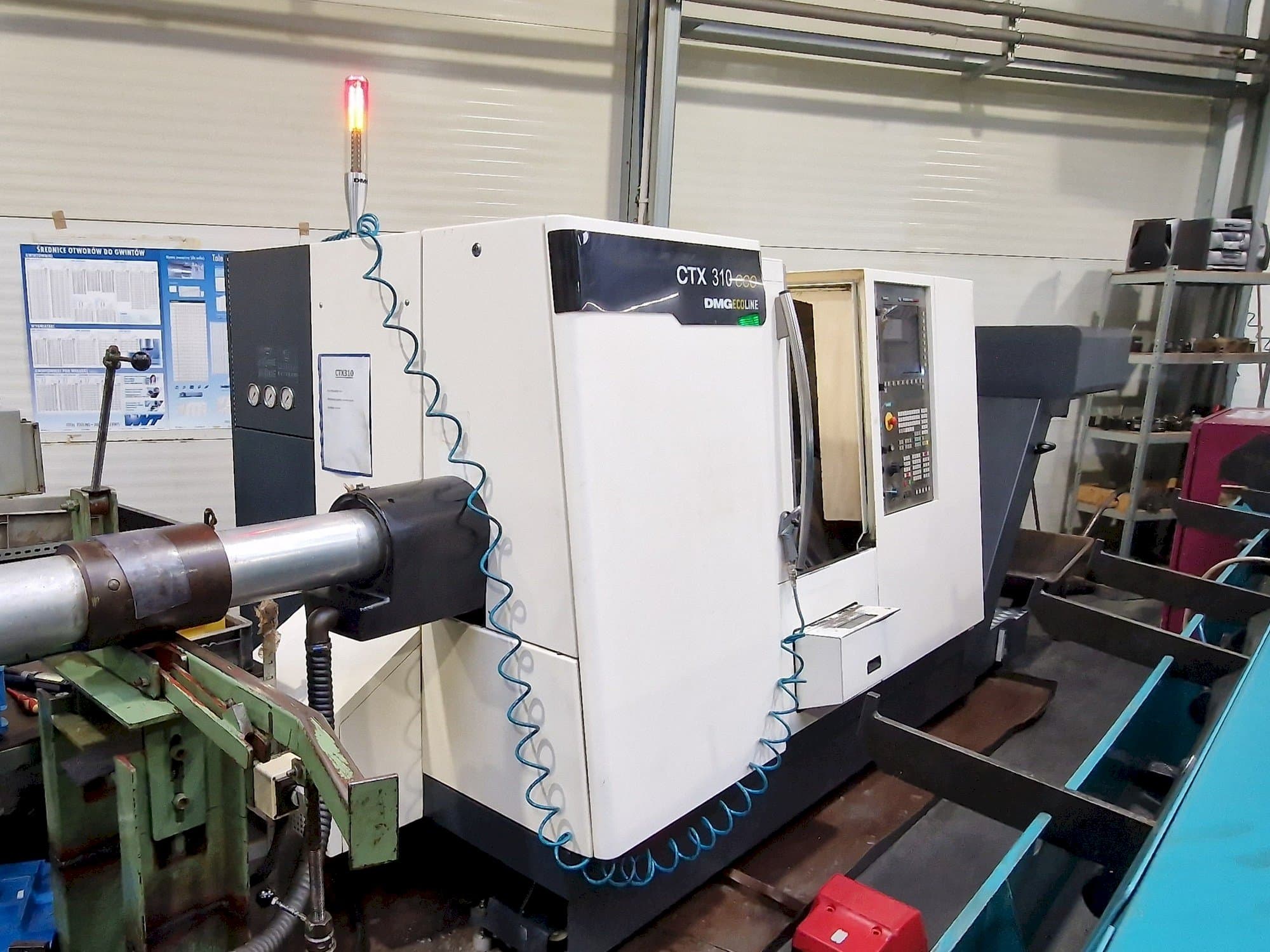 Masina DMG CTX 310 ecoline vasaku külje vaade