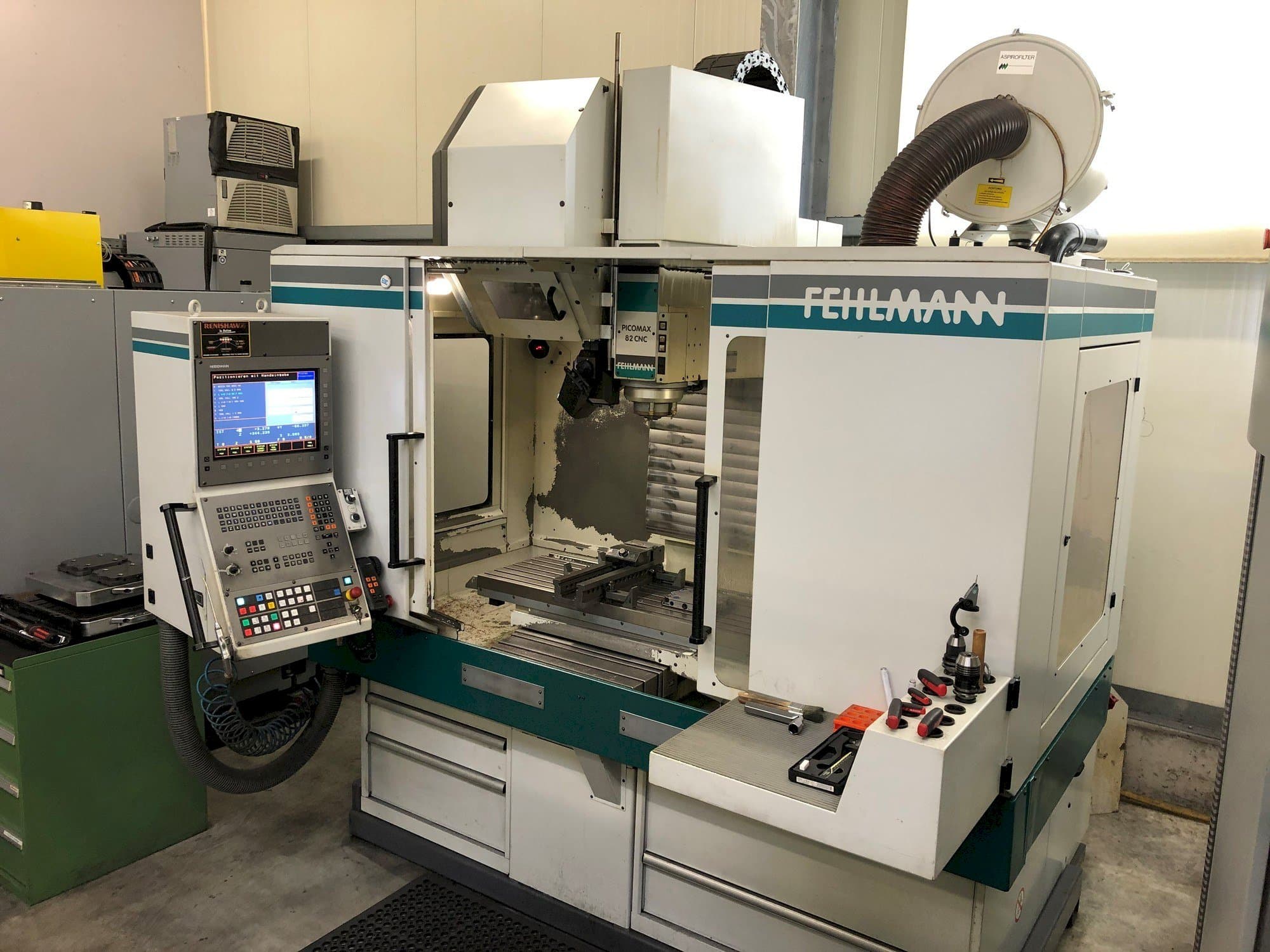 Masina FEHLMANN PICOMAX 82 CNC   eestvaade