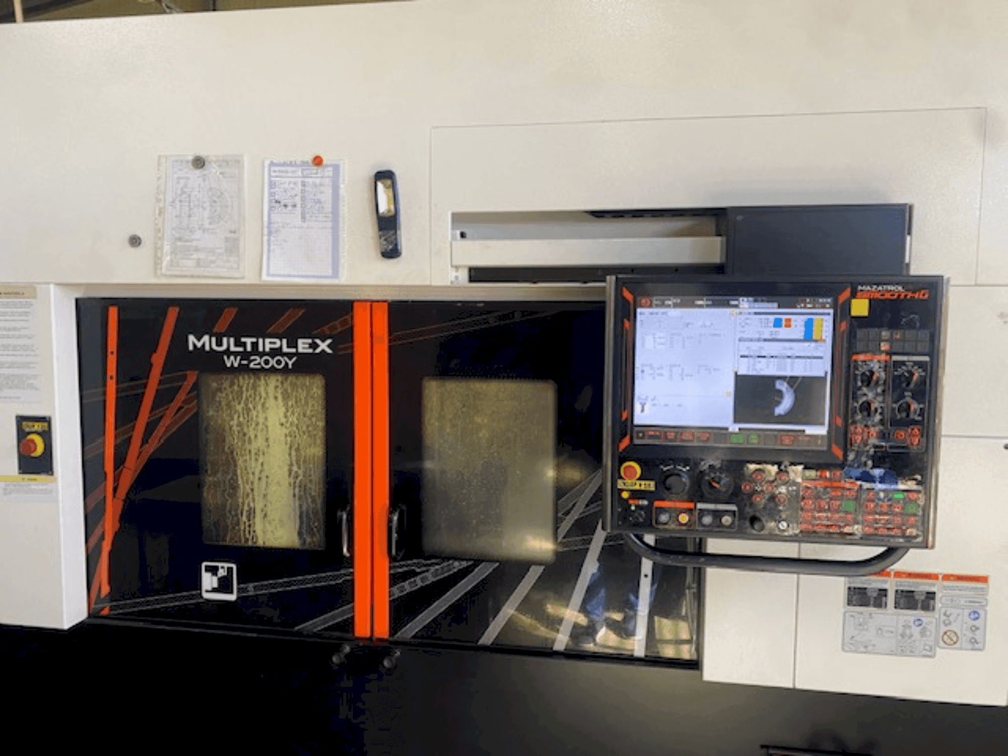 Masina Mazak multiplex 200 y eestvaade