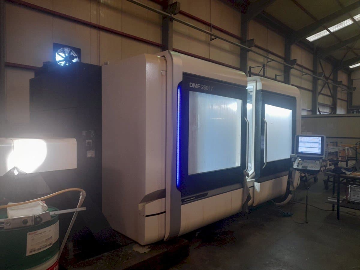Masina DMG MORI DMF 260-7 eestvaade