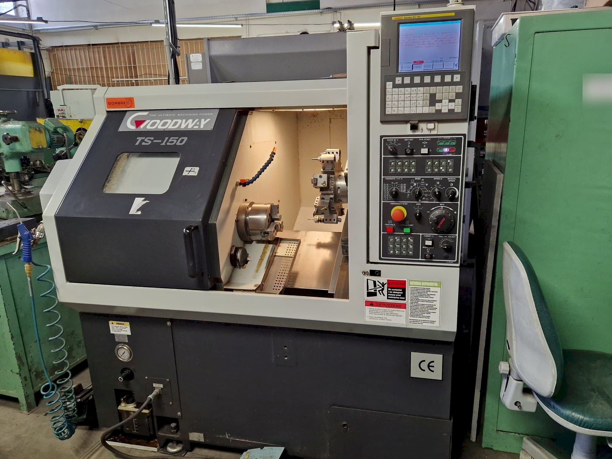 Masina Goodway TS-150M   eestvaade