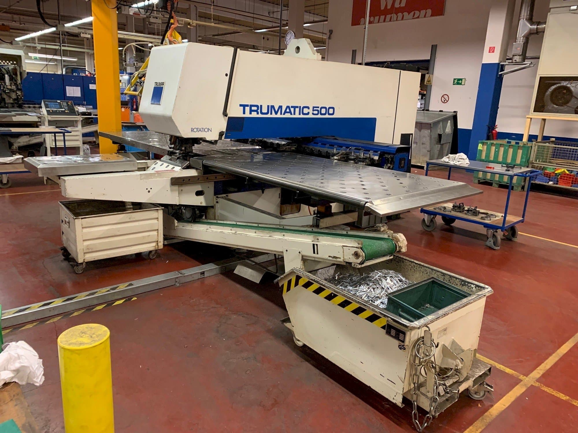 Masina Trumpf TC 500 R eestvaade