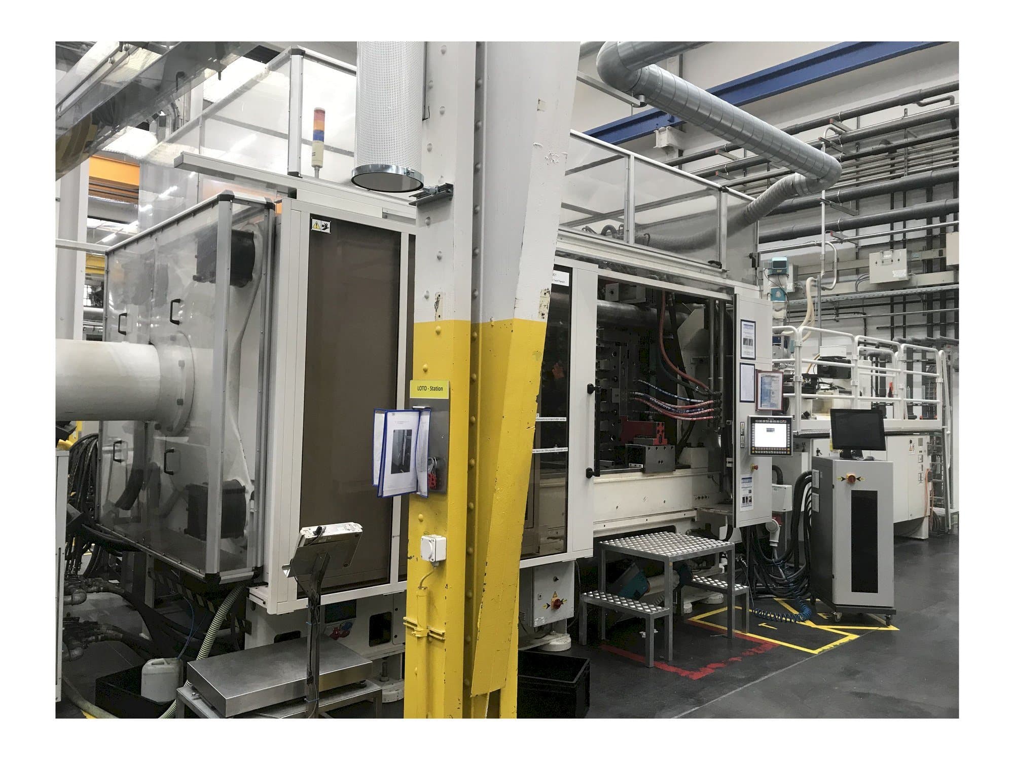 Masina Husky H650 RS 80/65 eestvaade