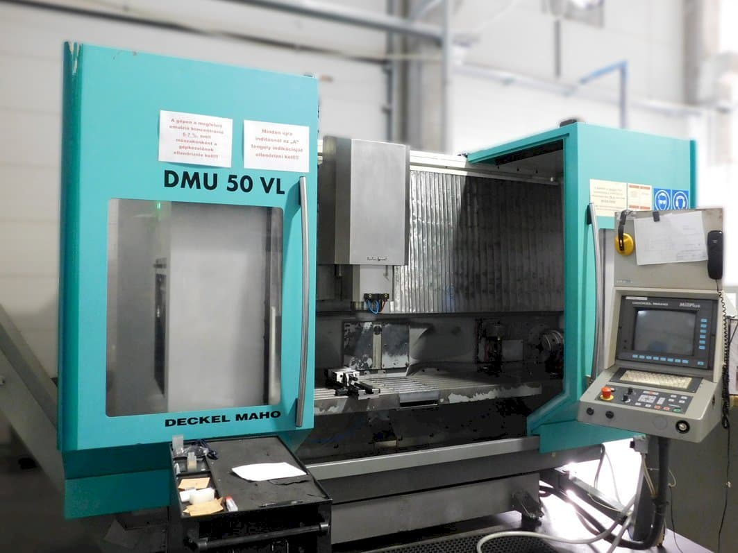 Masina DMG DMU 50 VL   eestvaade