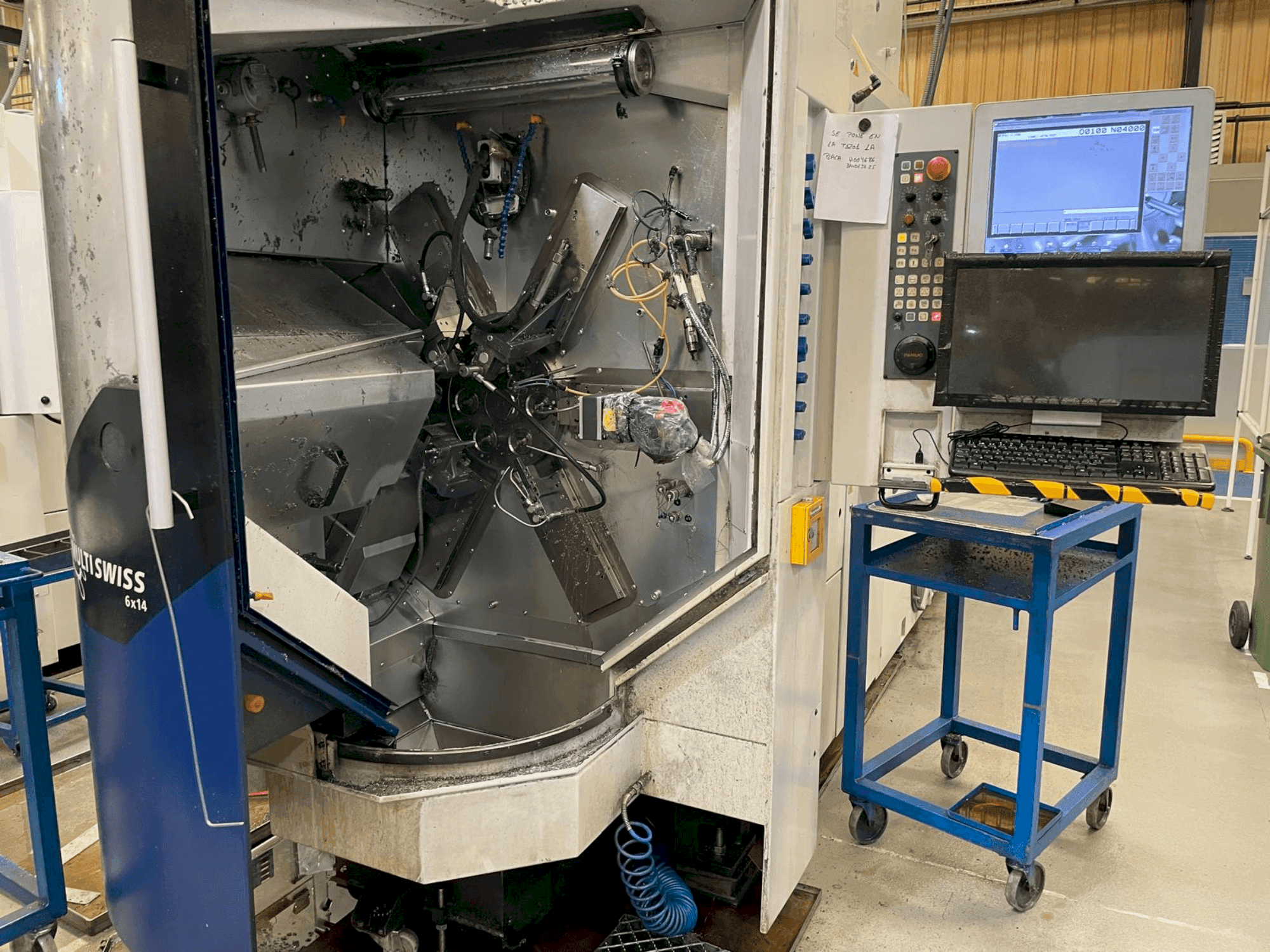 Masina TORNOS MultiSwiss 6x14 eestvaade