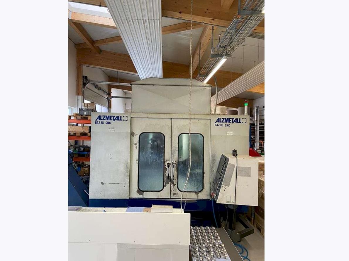 Masina Alzmetall CNC BAZ 35   eestvaade