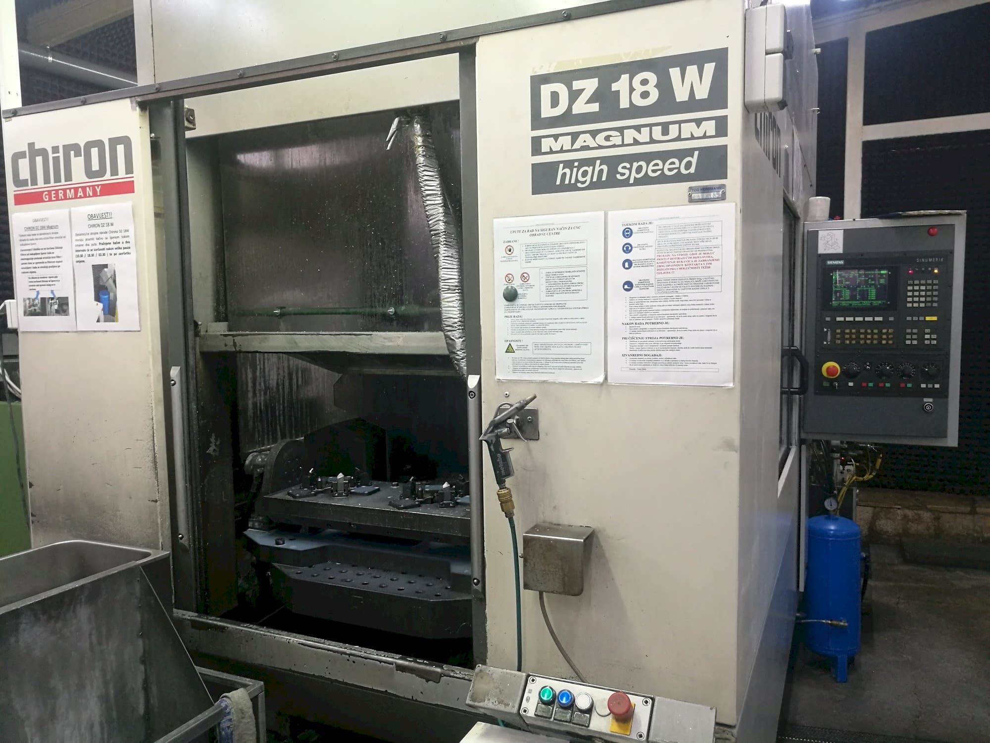 Masina CHIRON DZ 18 W   eestvaade