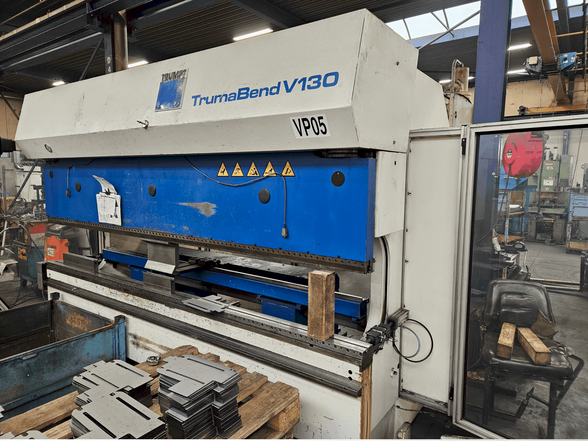 Masina TRUMPF TrumaBend V130 eestvaade