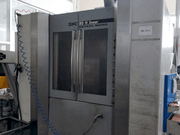Masina DECKEL MAHO DMC 80 H linear eestvaade