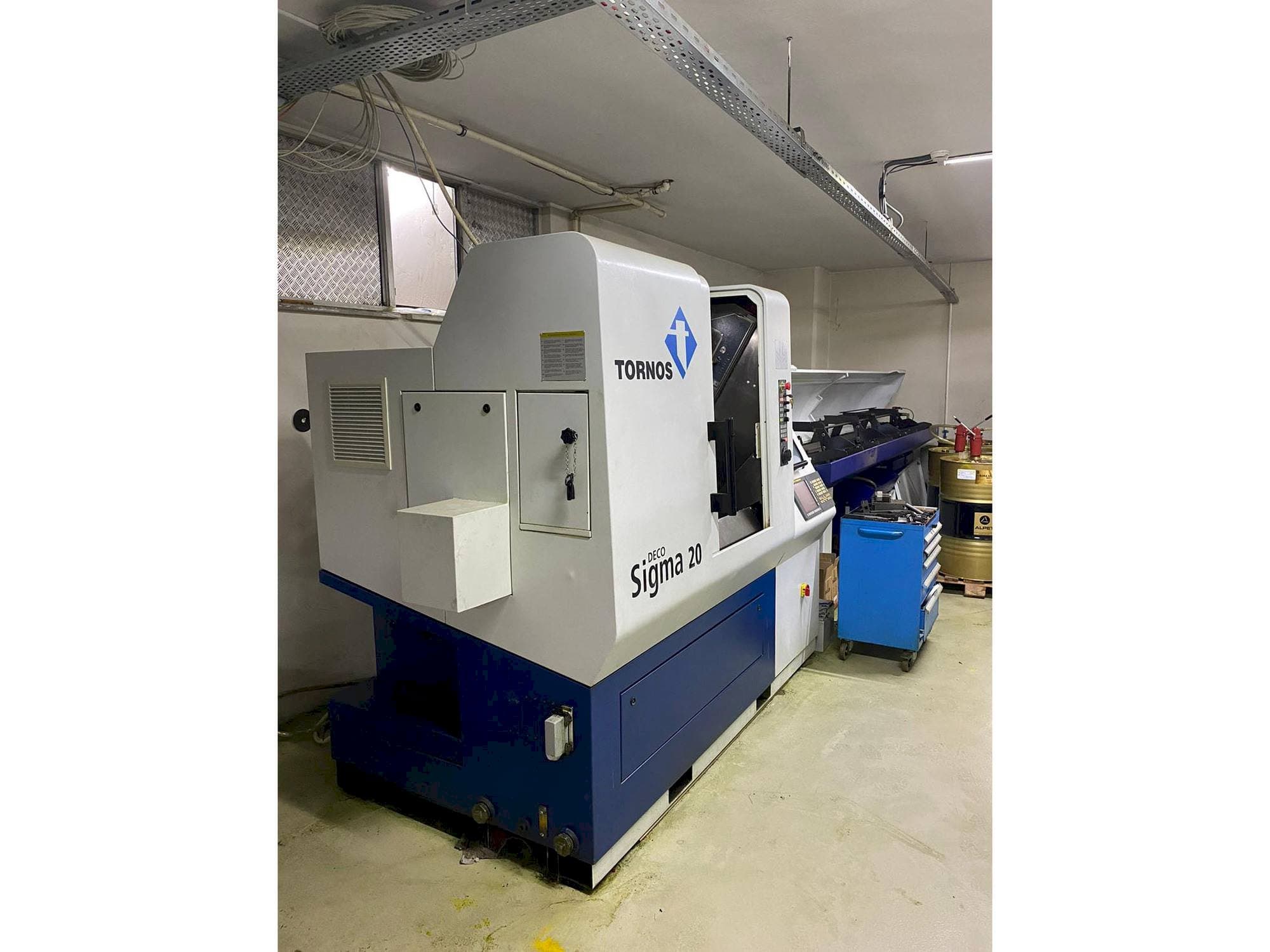 Masina Tornos Delta Sigma 20 vasaku külje vaade