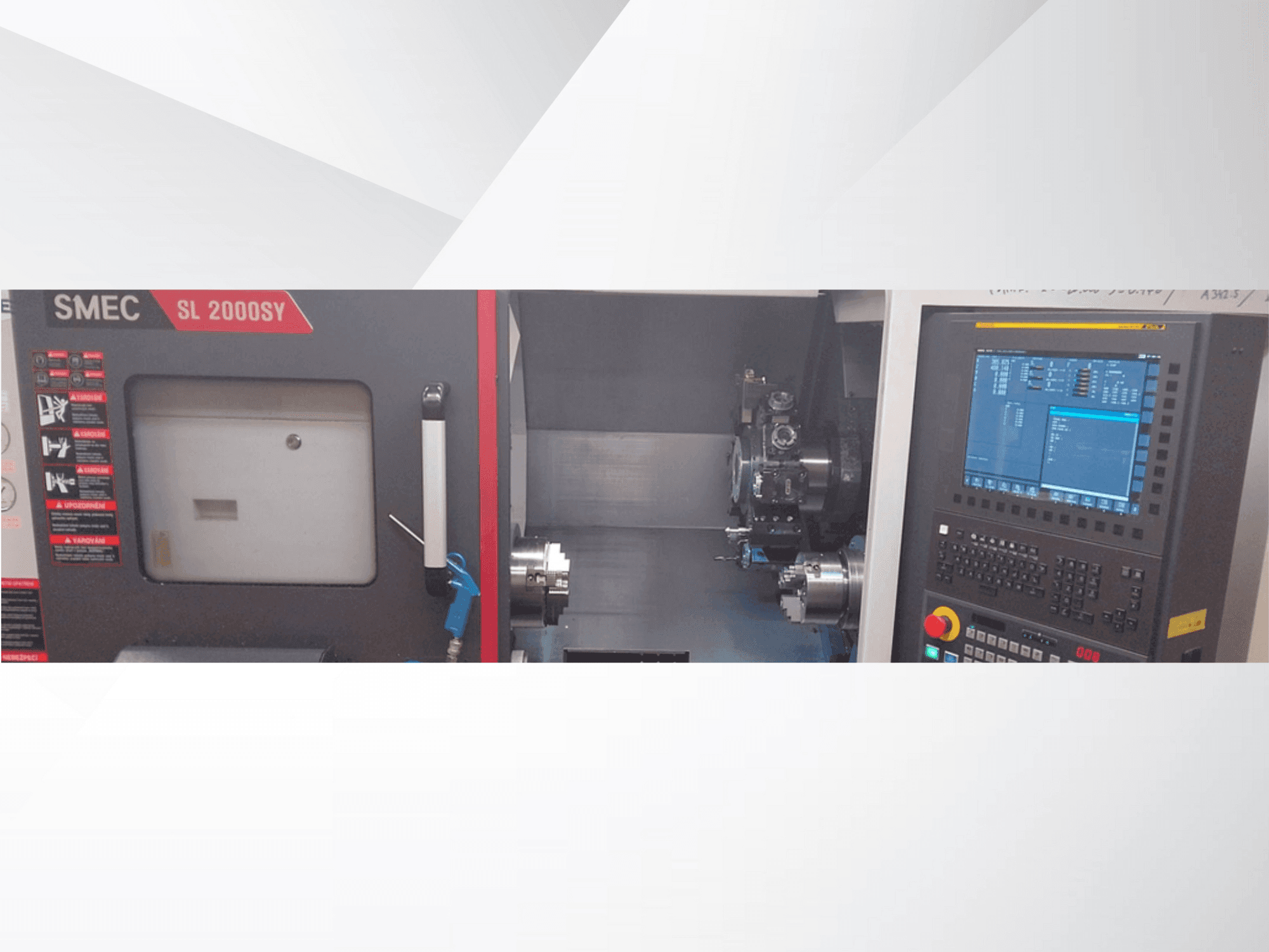 Masina SMEC SL 2000SY eestvaade