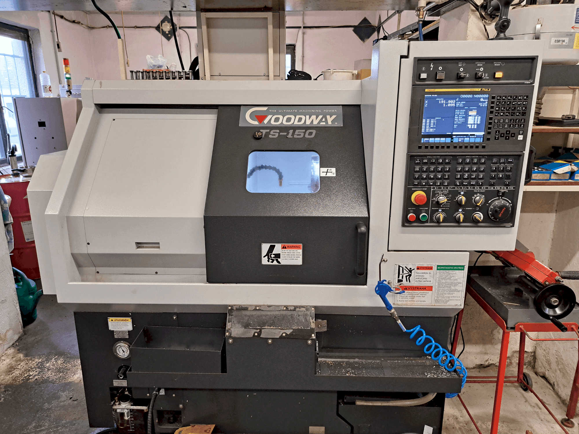 Masina Goodway TS-150 eestvaade