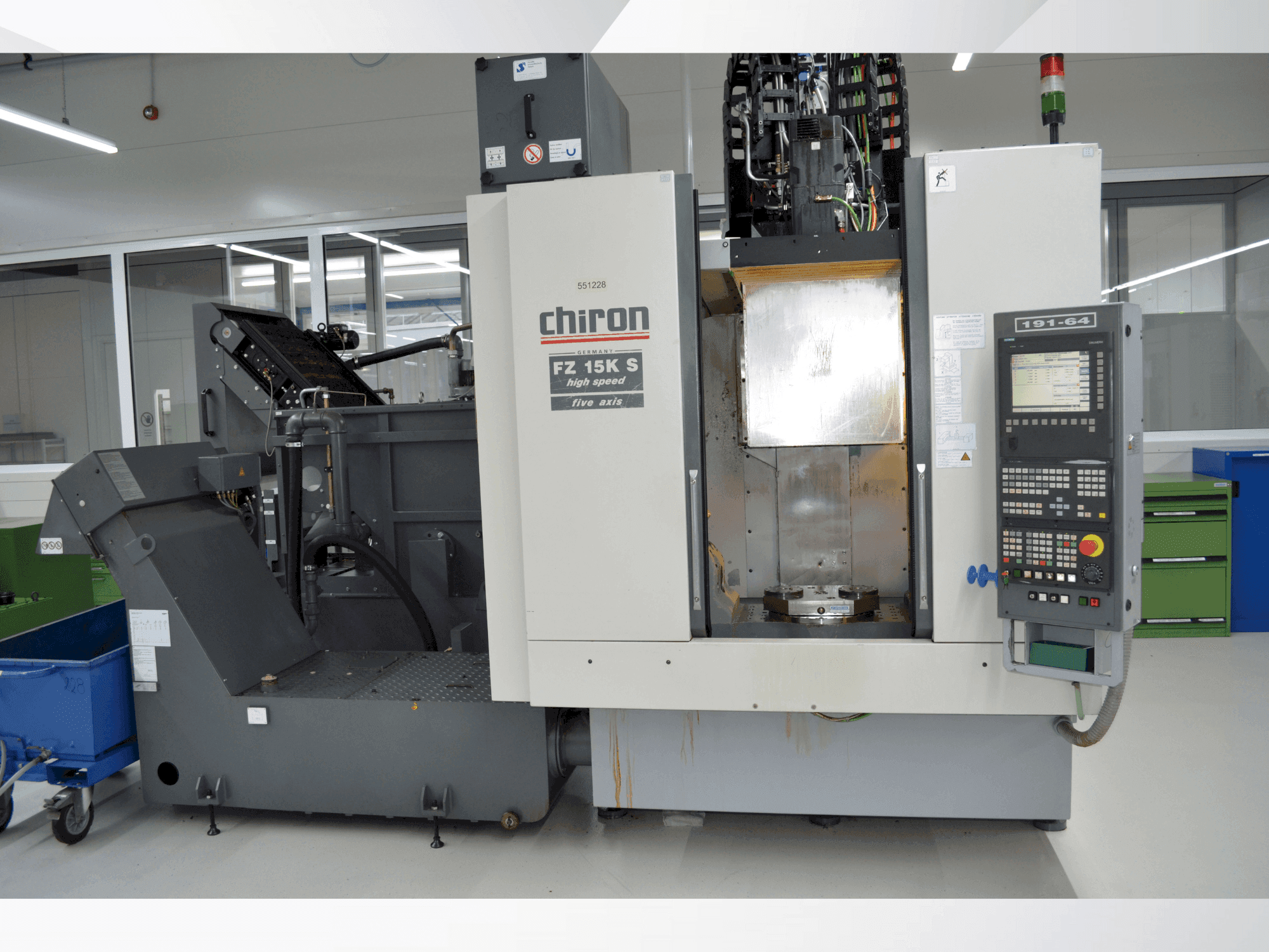 Masina CHIRON FZ 15KS five axis high speed eestvaade