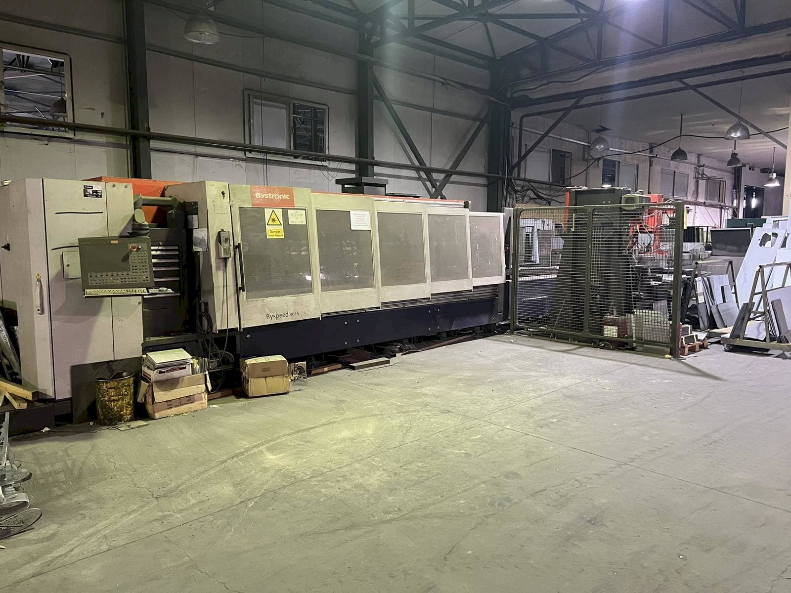 Masina Bystronic Byspeed 3015 eestvaade