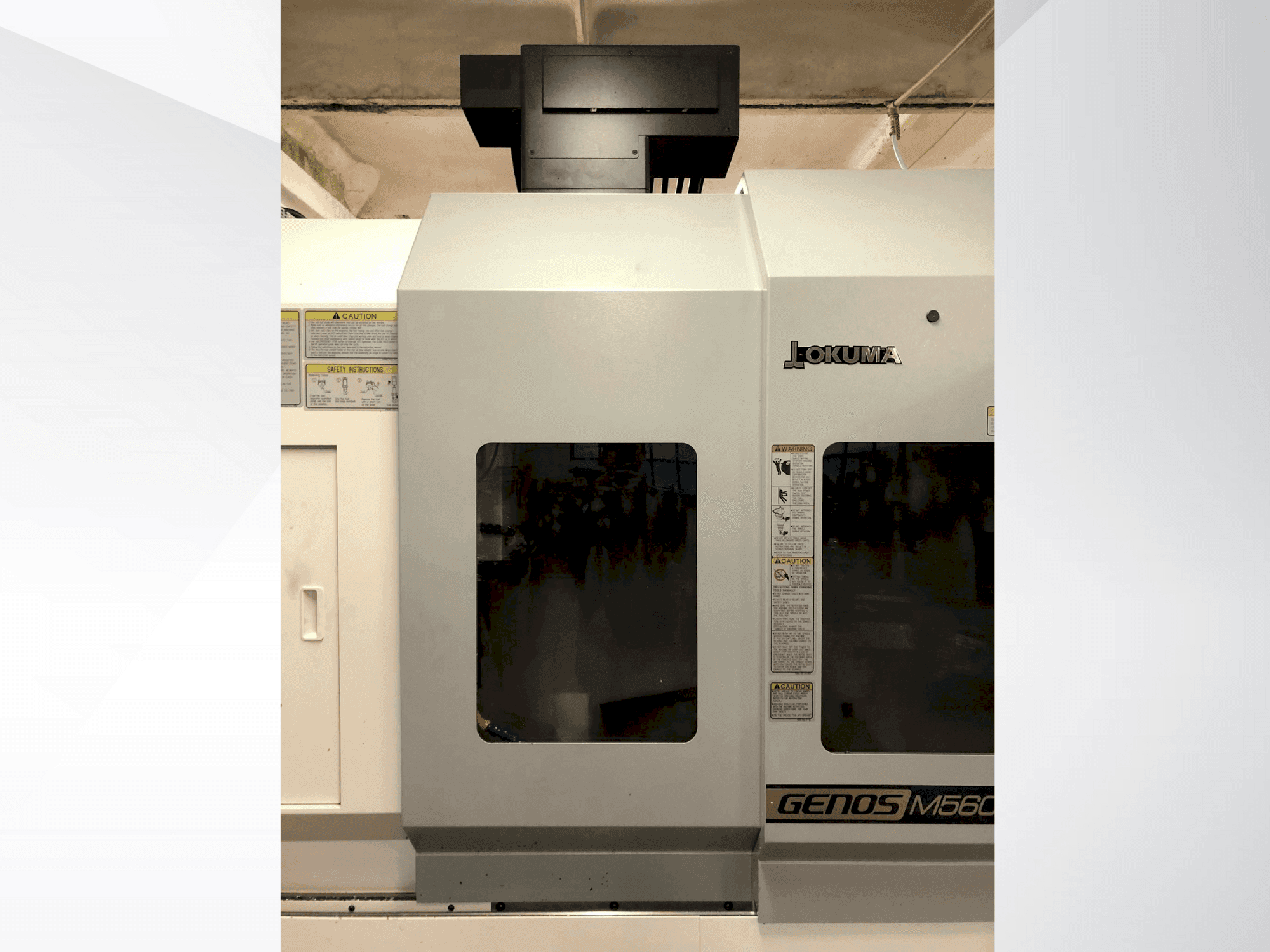 Masina Okuma Genos M569 –V8 eestvaade