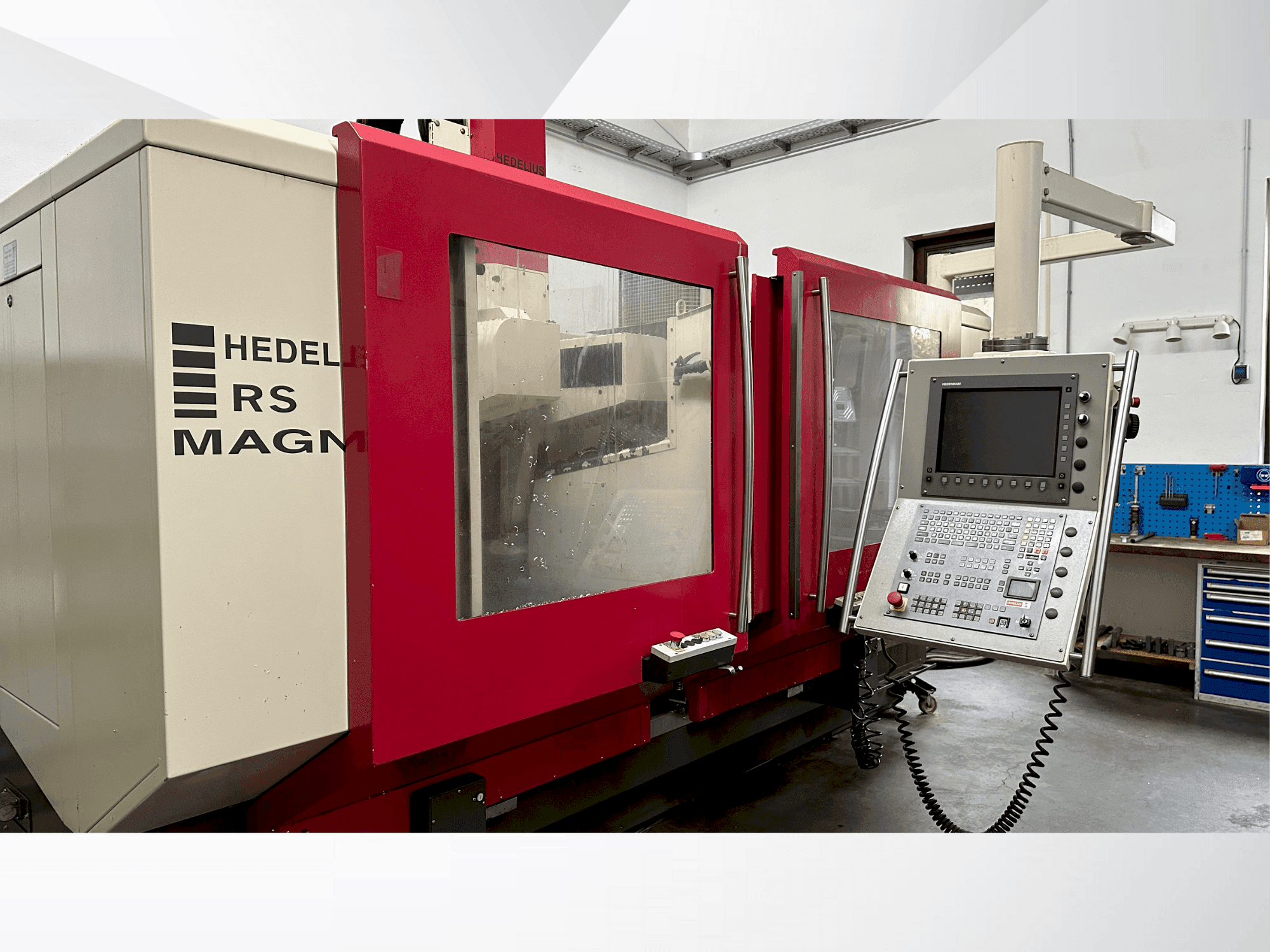 Masina HEDELIUS RS60KM-2000 eestvaade