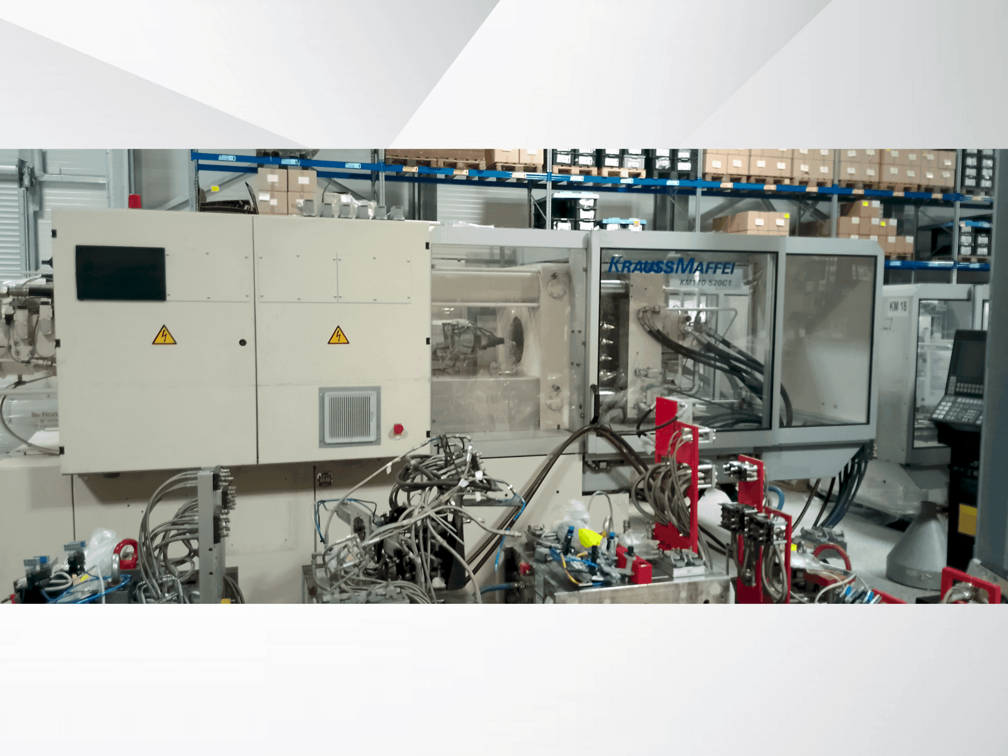 Masina Krauss Maffei 110-520 C1 eestvaade