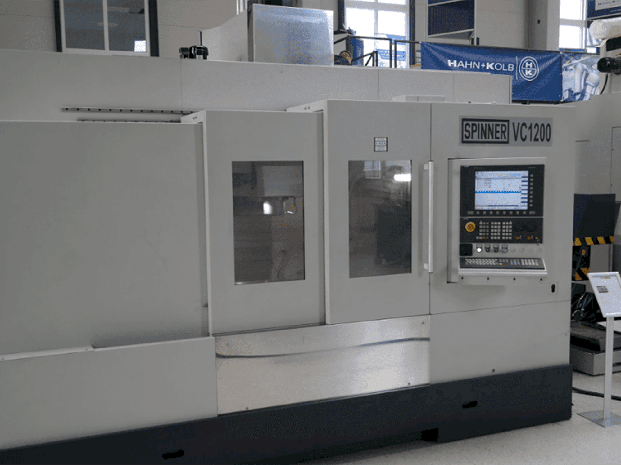 Masina SPINNER VC 1200 eestvaade