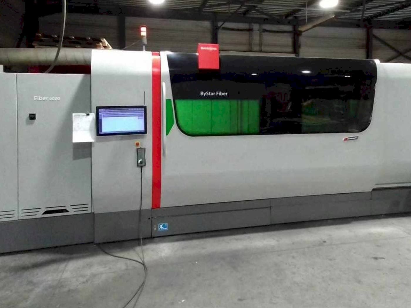 Masina Bystronic Bystar 3015 6KW Fiber eestvaade