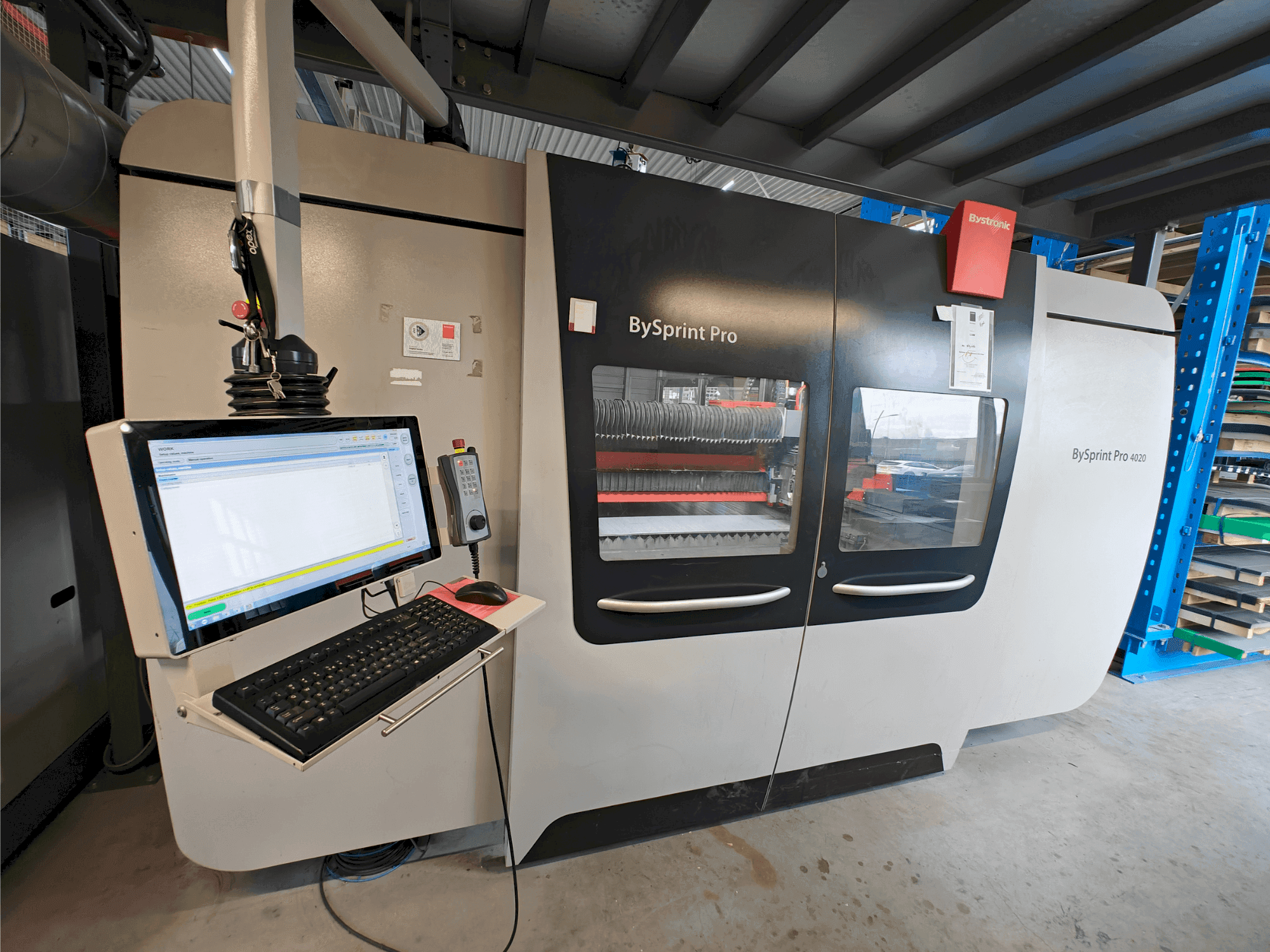 Masina Bystronic Bysprint Pro 4020   eestvaade