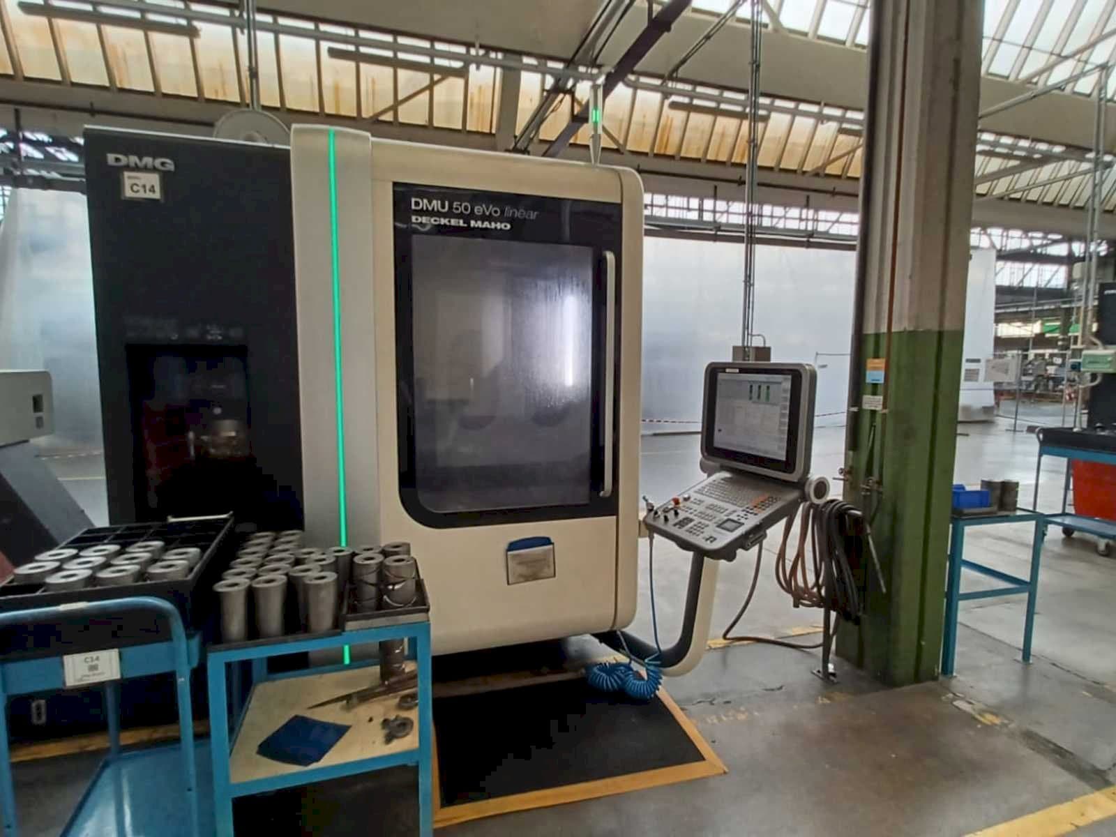 Masina DMG DMU 50 evo linear   eestvaade