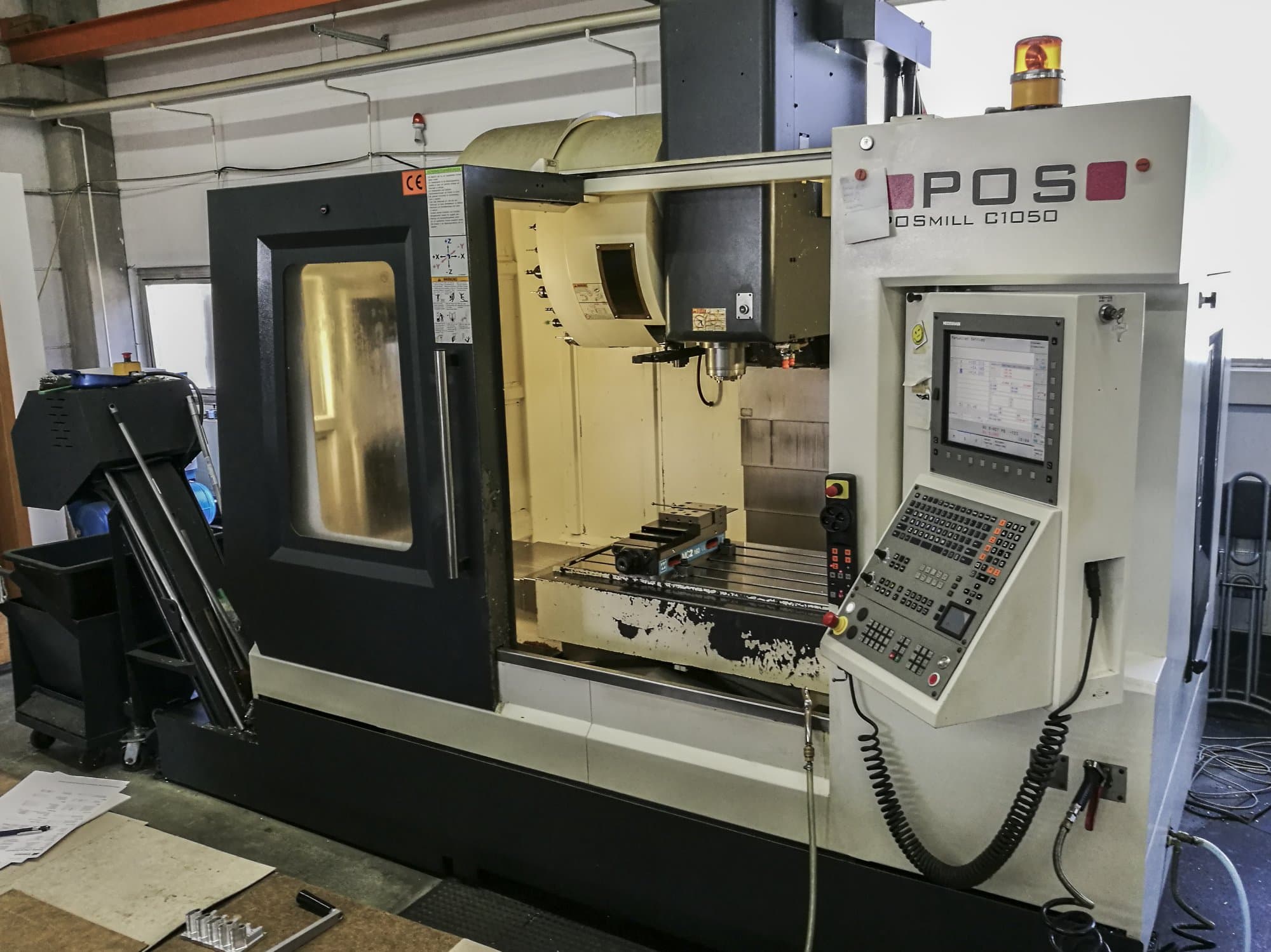Masinavaade POS POSmill C1050 paremalt