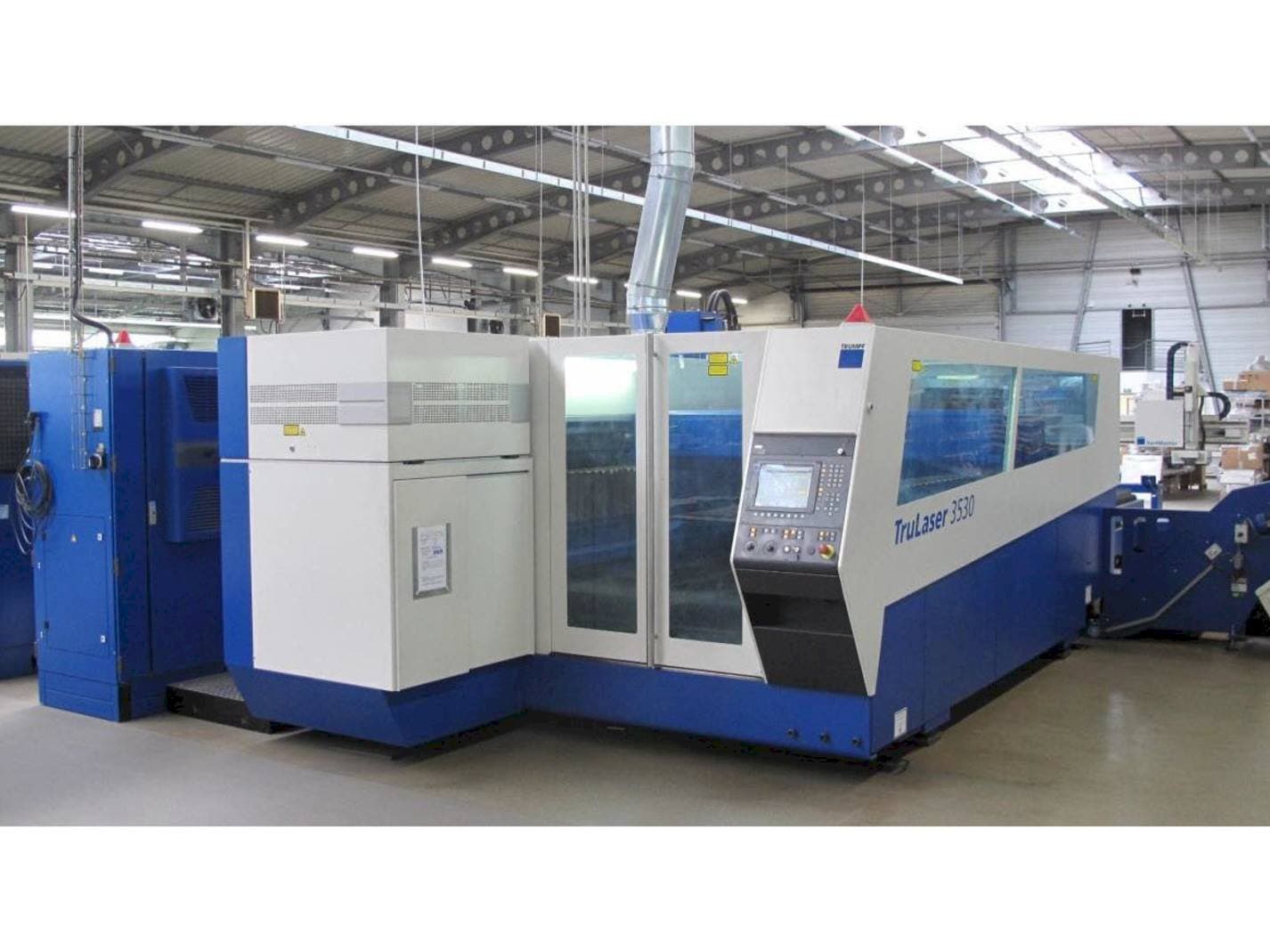 Masina Trumpf TruLaser 3530 + Lift Master eestvaade
