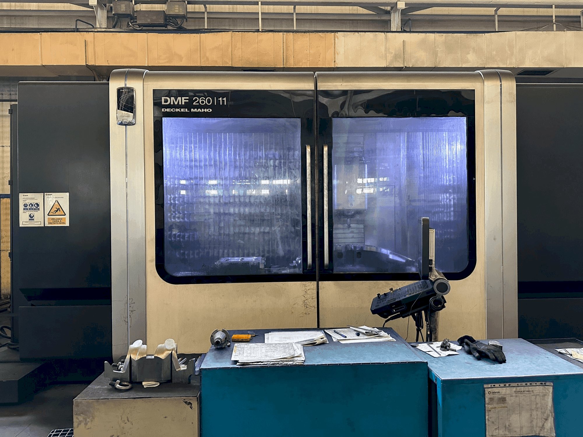 Masina DMG MORI DMF 260-11 (2014)   eestvaade