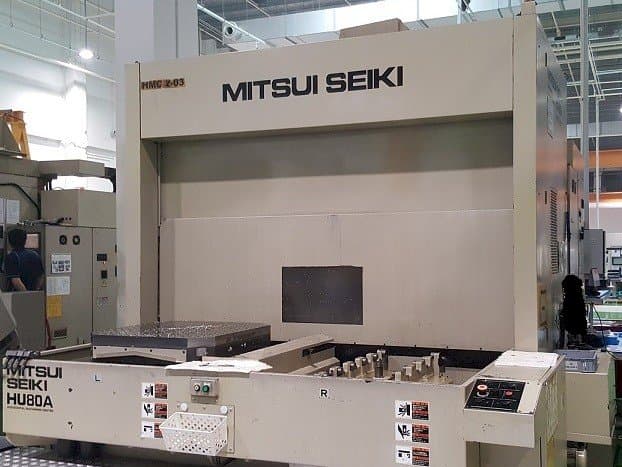 Masina Mitsui Seiki HU80A eestvaade
