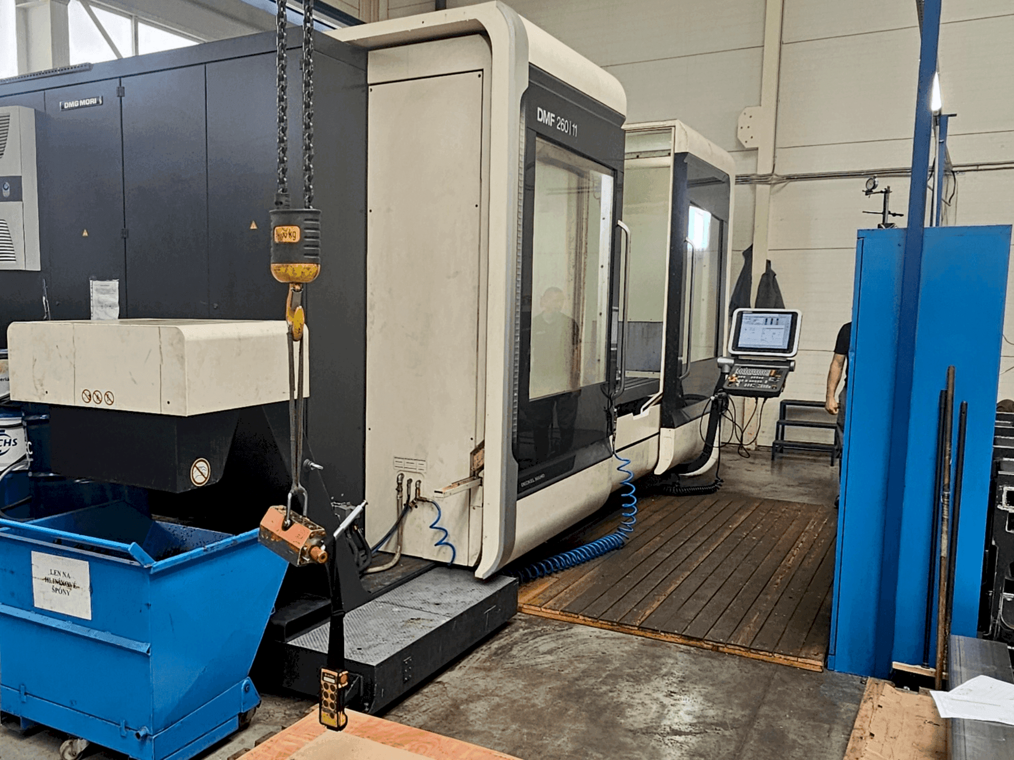 Masina DMG MORI DMG MORI DMF 260/11 KGT eestvaade