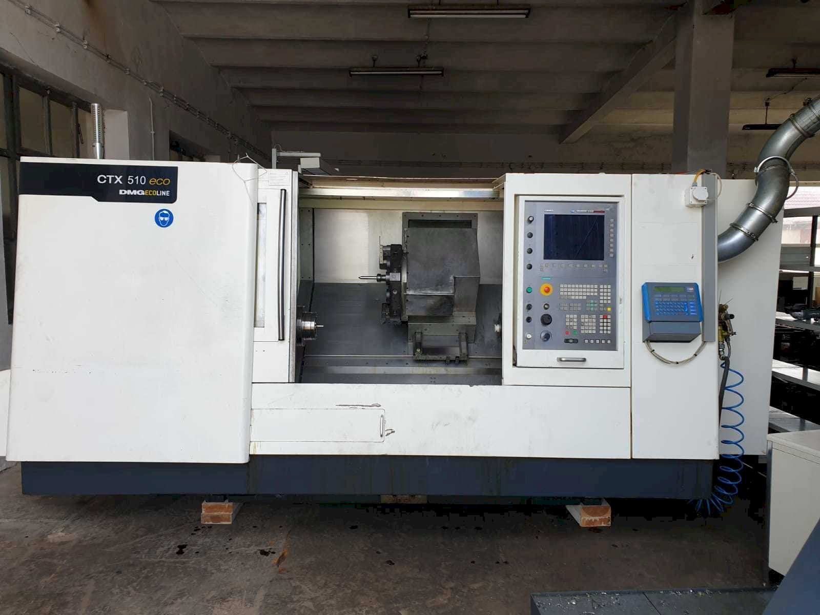 Masina DMG MORI CTX510 eco V3 eestvaade