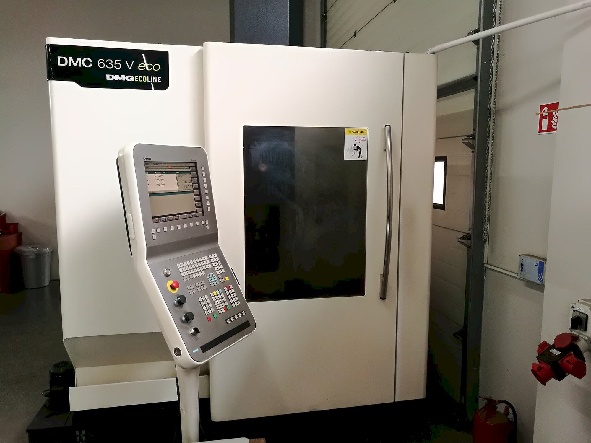 Masina DMG DMC 635 V Eco eestvaade