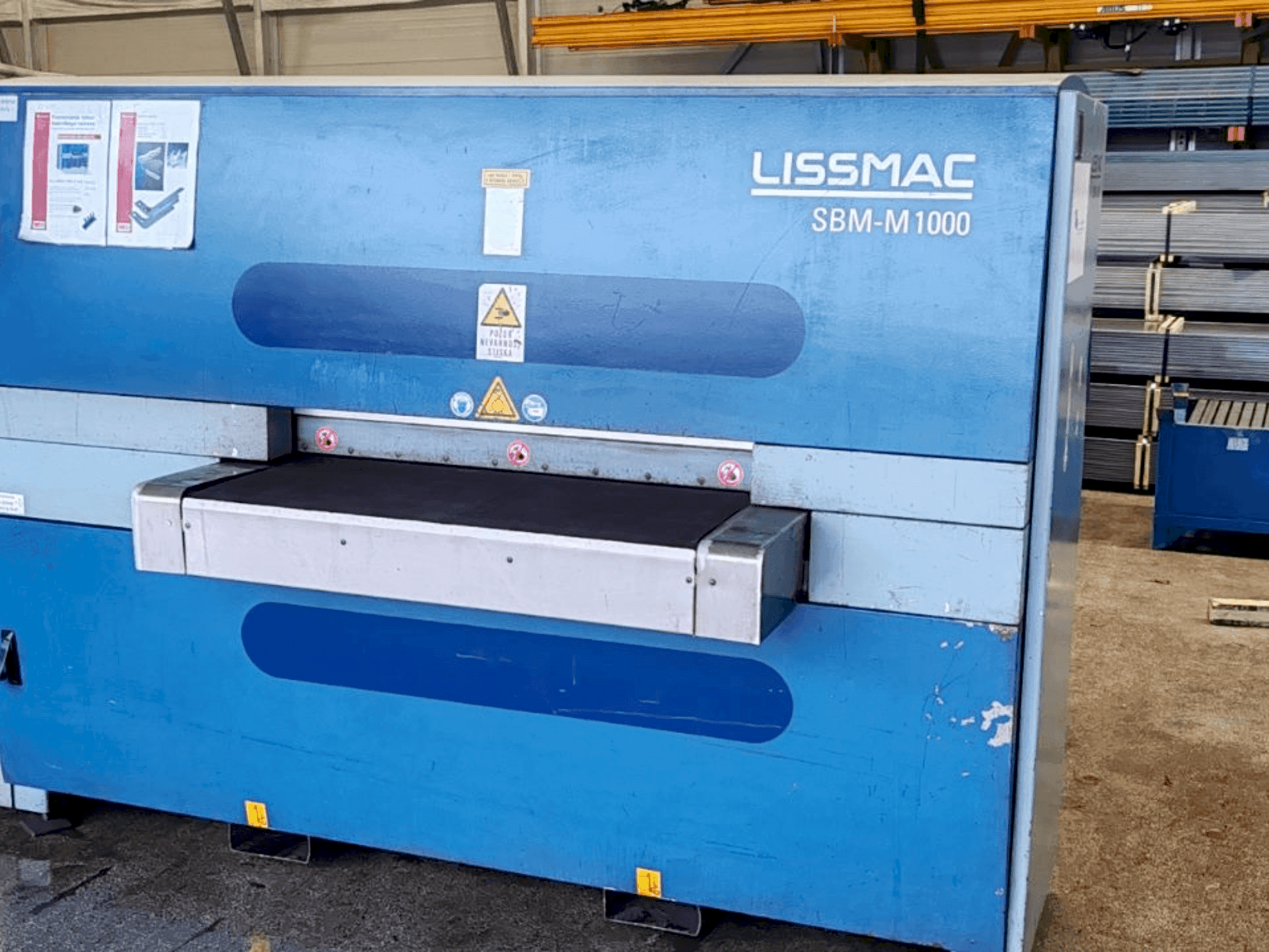 Masina LISSMAC SBM-M 1000 B2 eestvaade