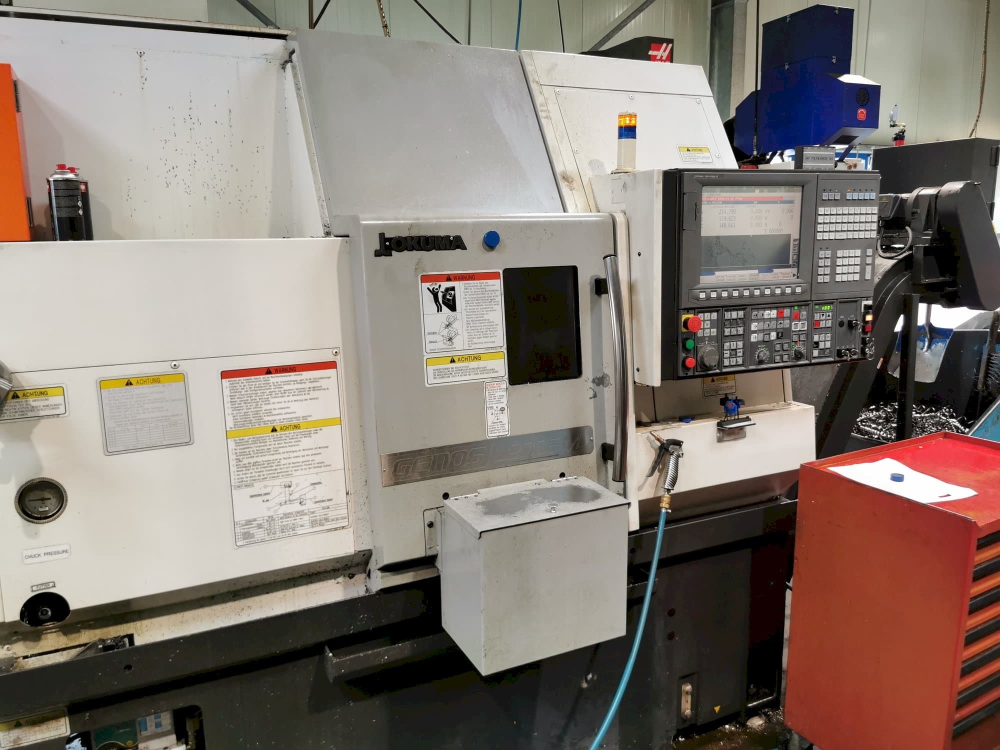 Masina Okuma GENOS L200E-MY   eestvaade