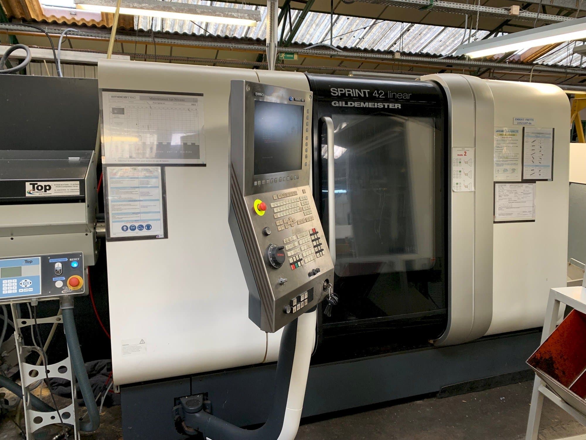 Masina DMG SPRINT 42 linear eestvaade