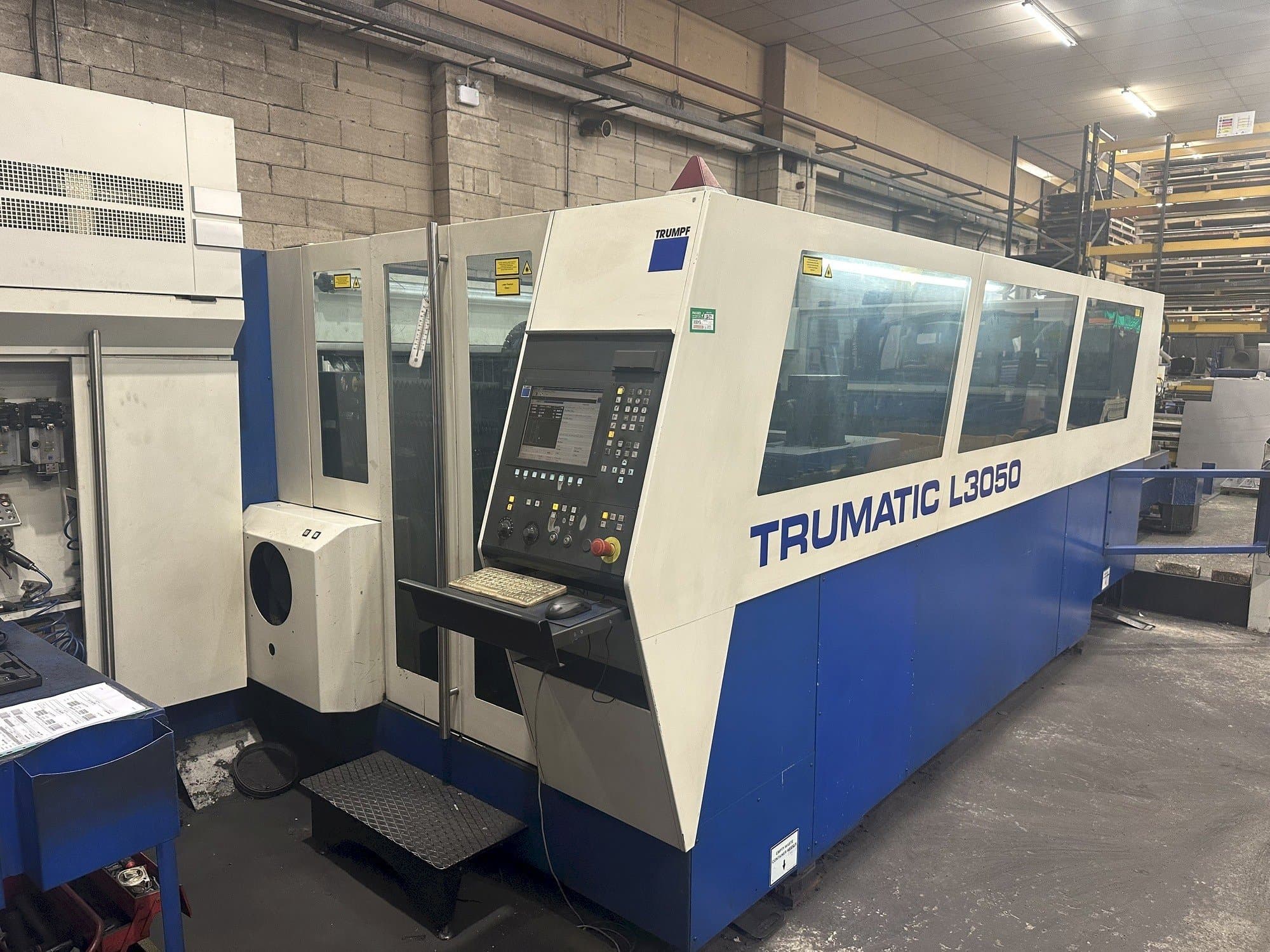 Masina Trumpf Trumatic L3050 eestvaade